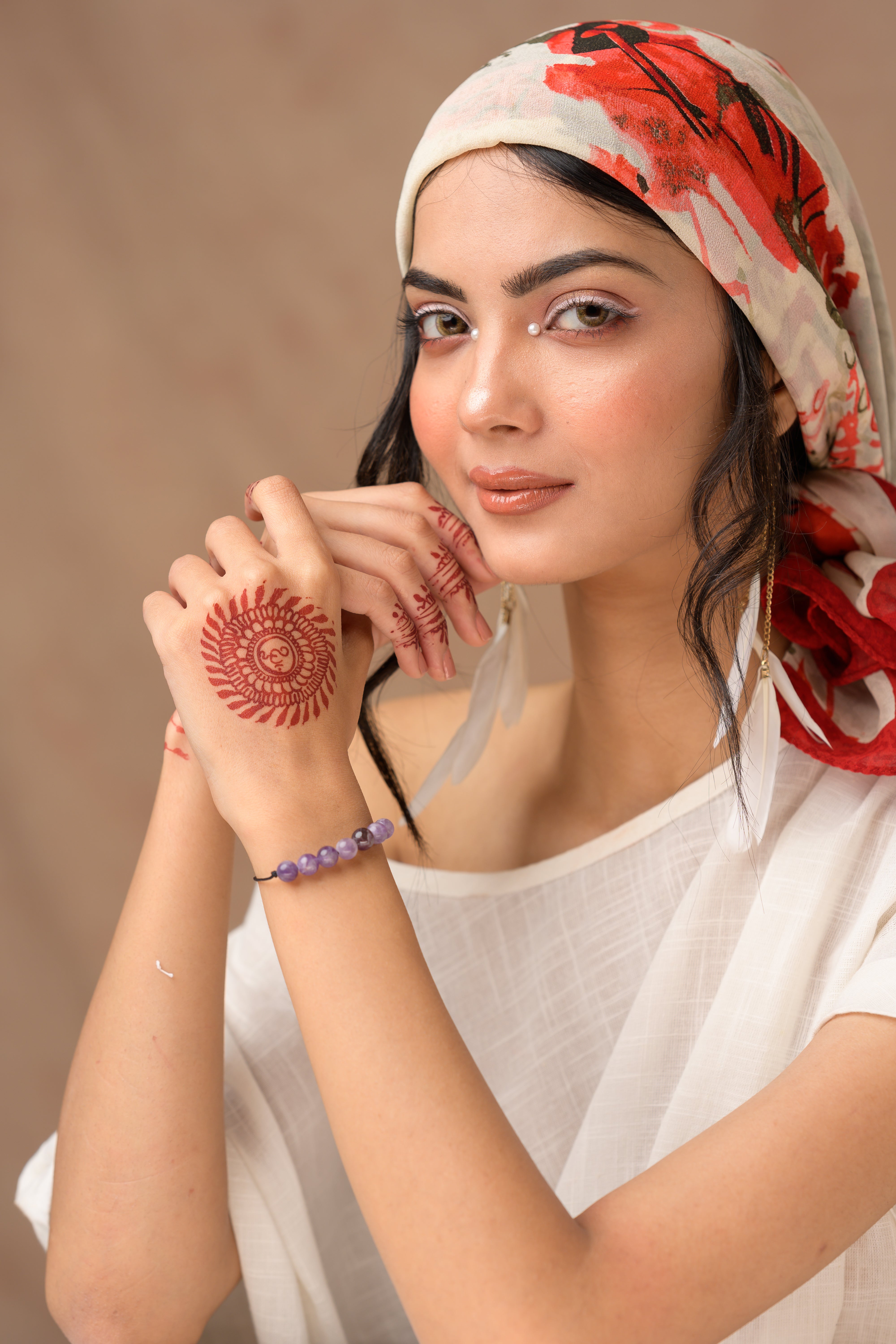 Adjustable Half Stone Bracelet