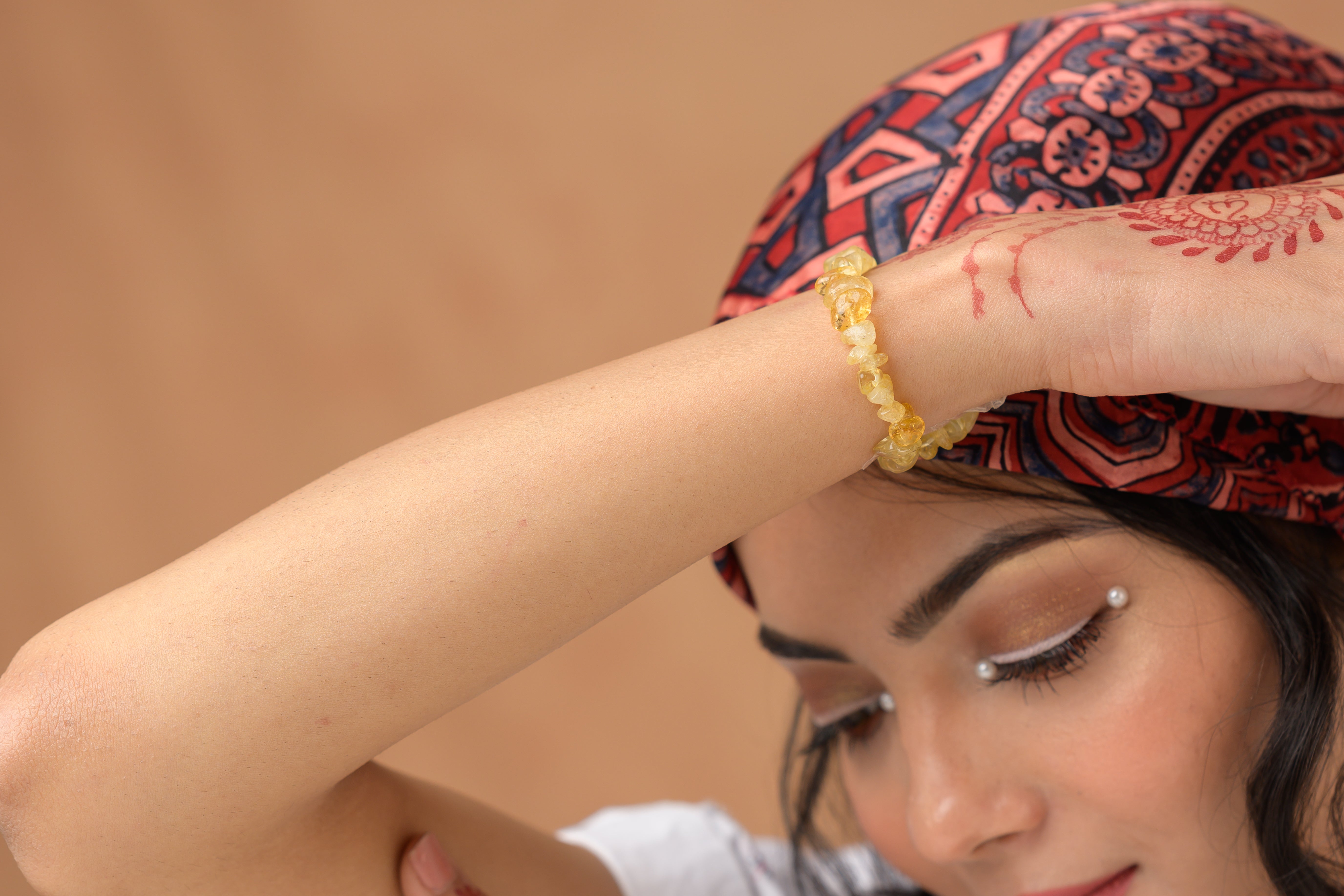 Gemstone Chip Bracelet