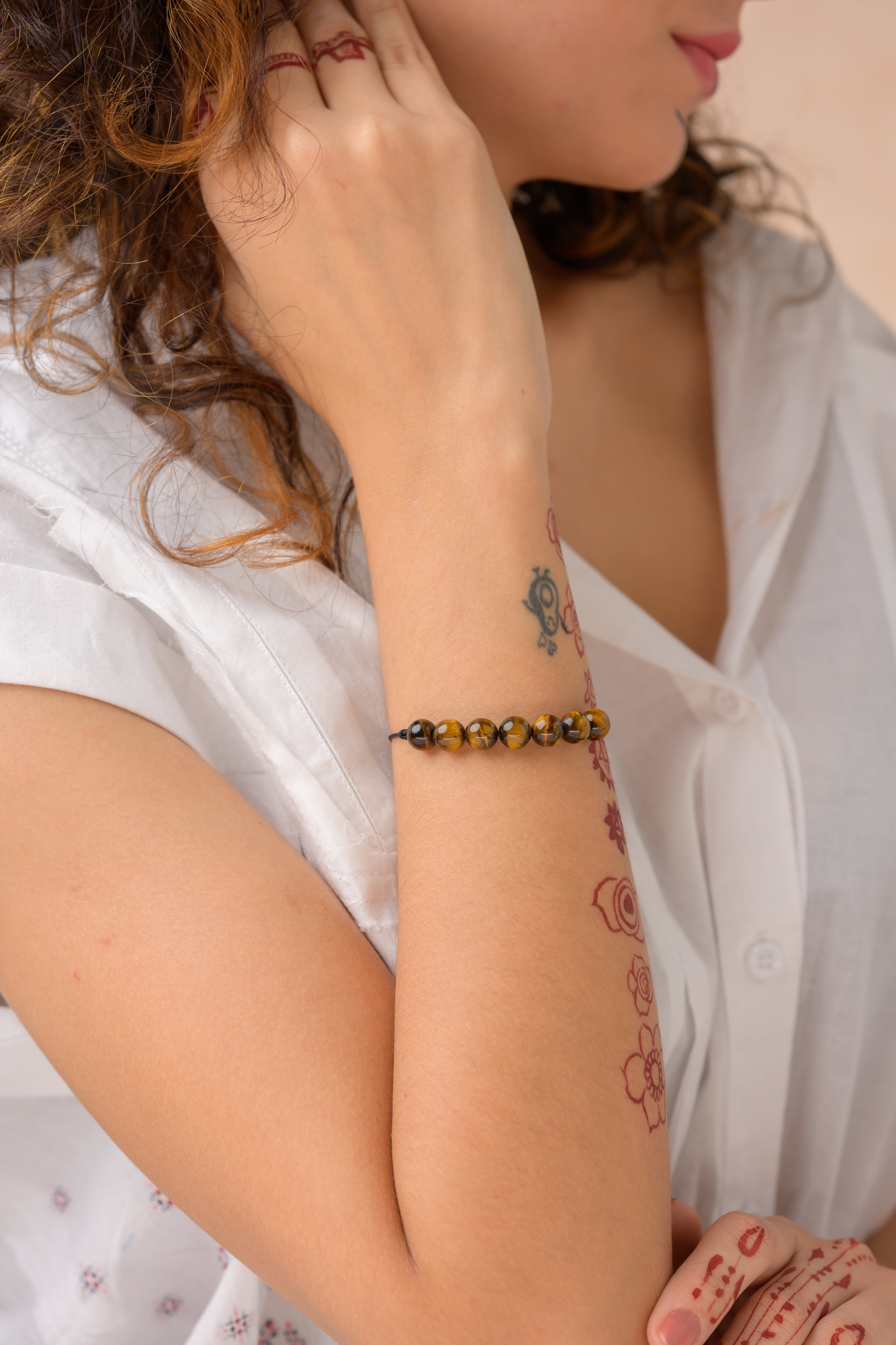 Adjustable Stone Bracelet