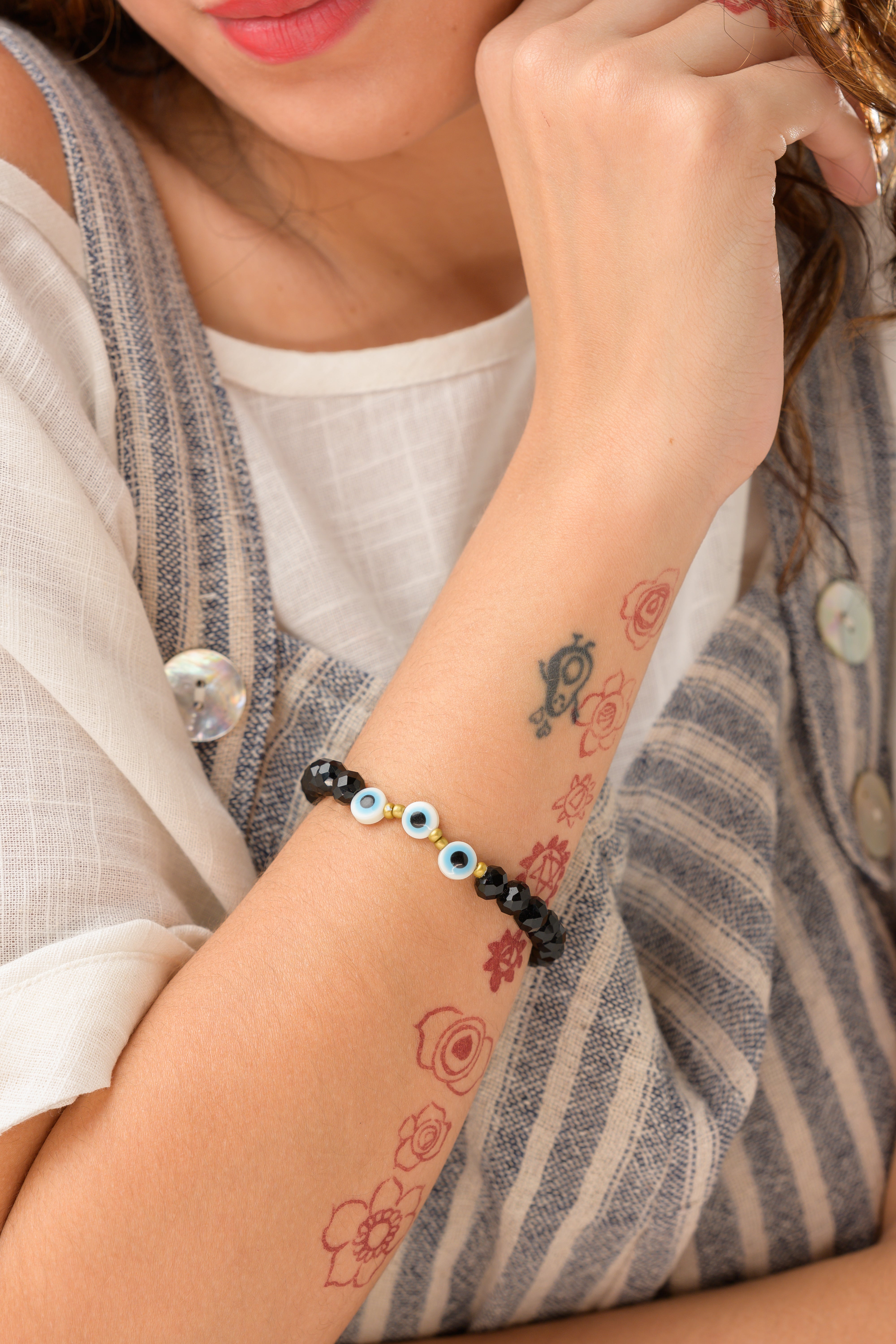 Varied Evil Eye Bracelet
