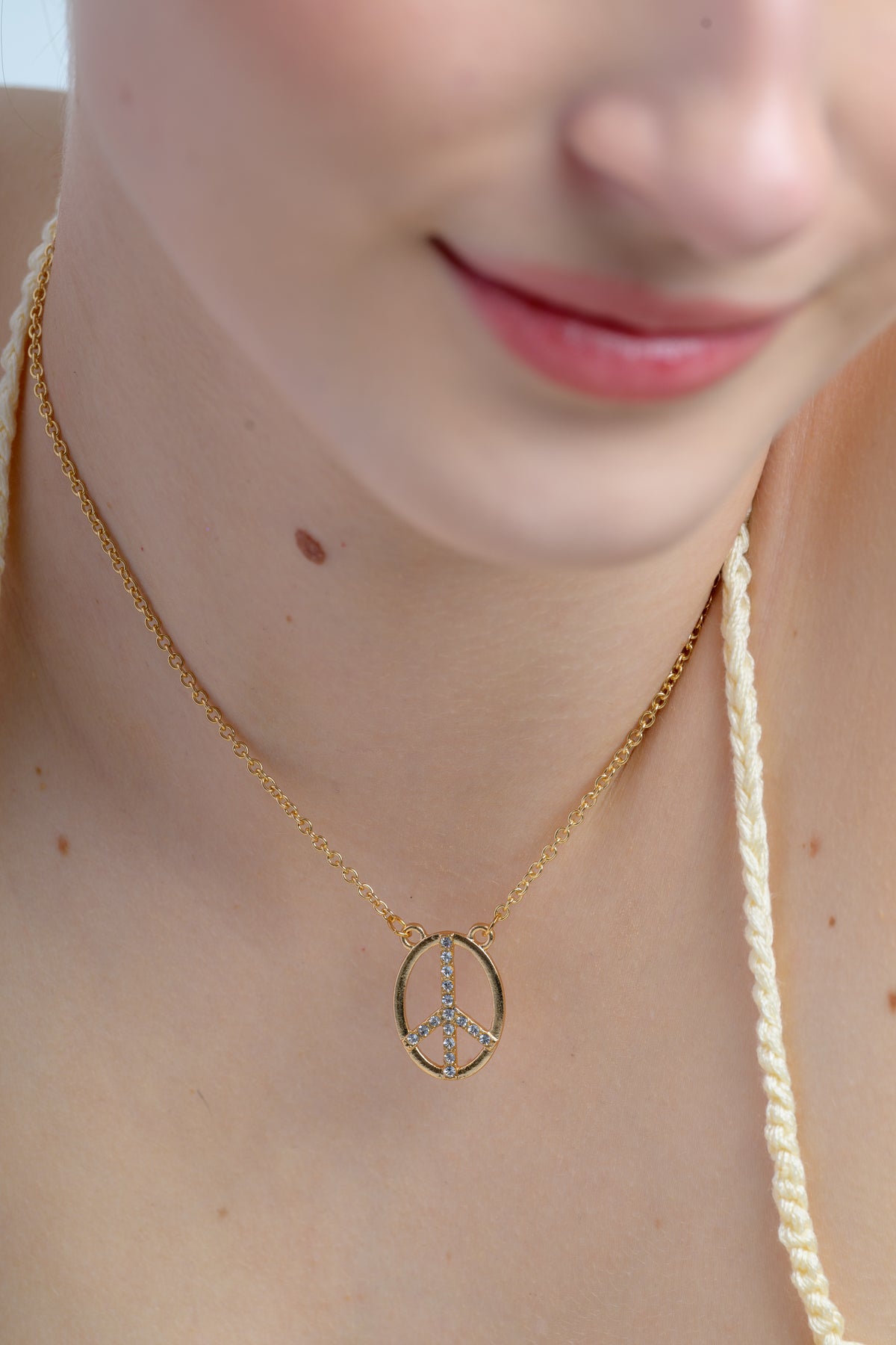 Peace Sign Necklace
