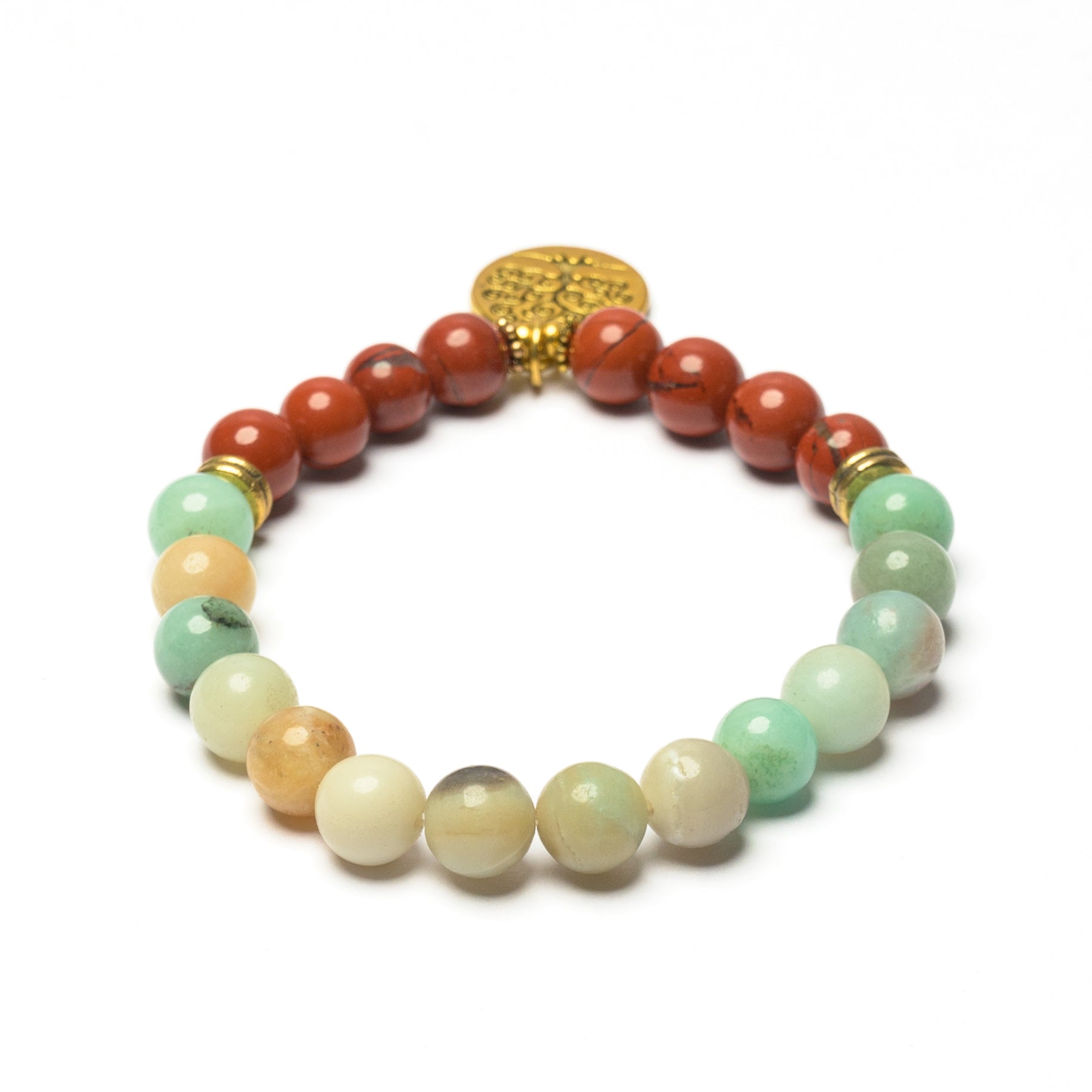 Jasper & Amazonite Bracelet