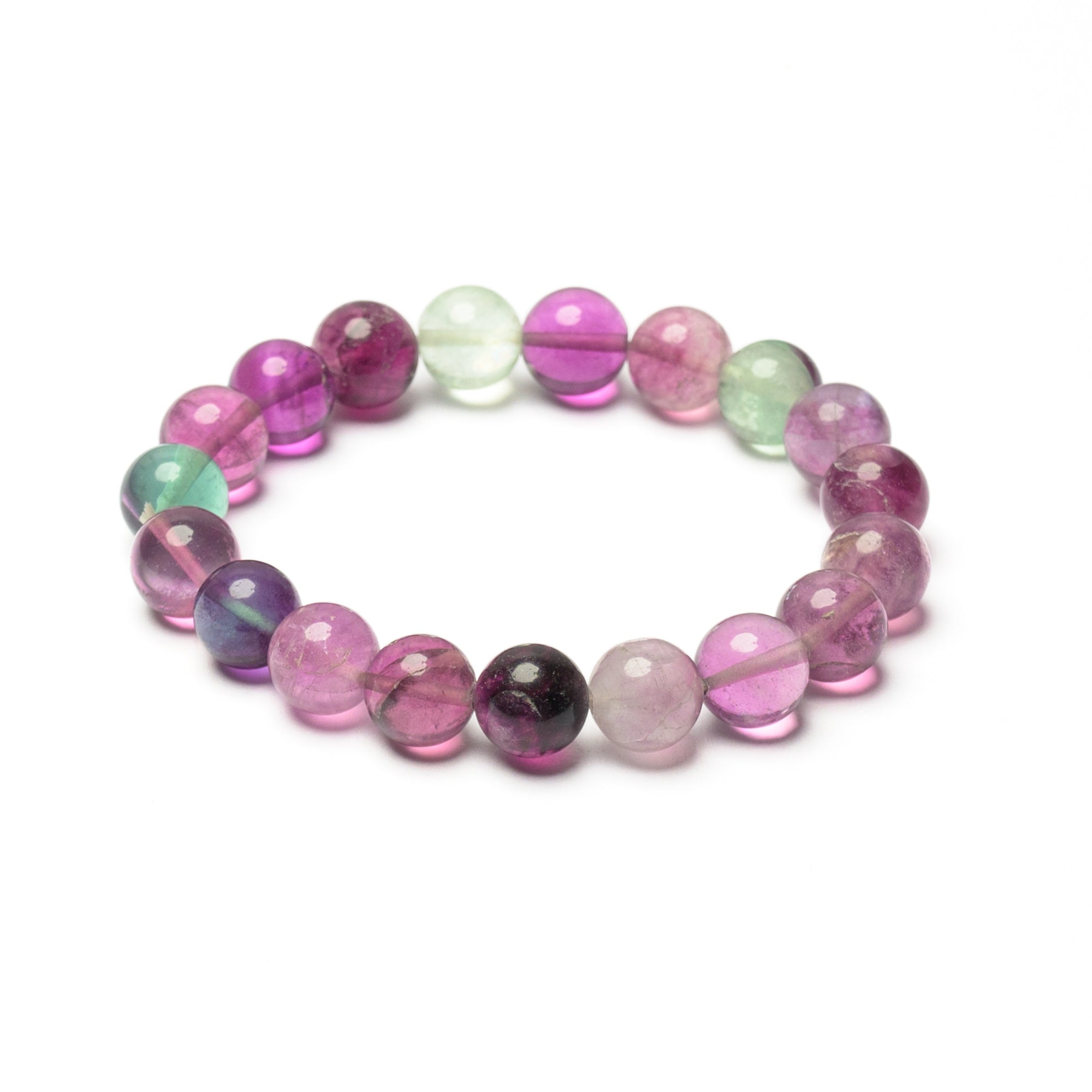 Fluorite Bead Bracelet