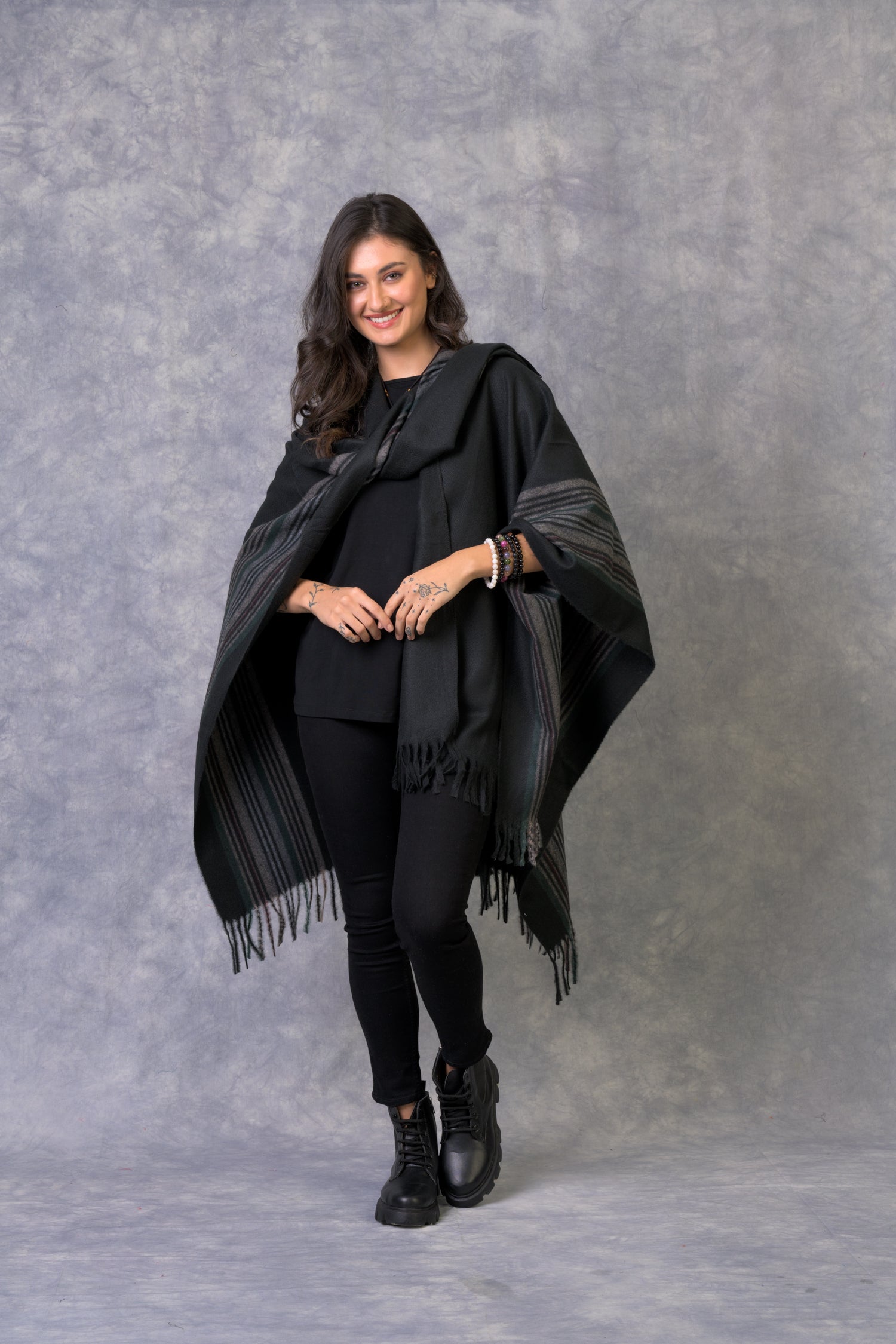 Rhea Opulent Poncho