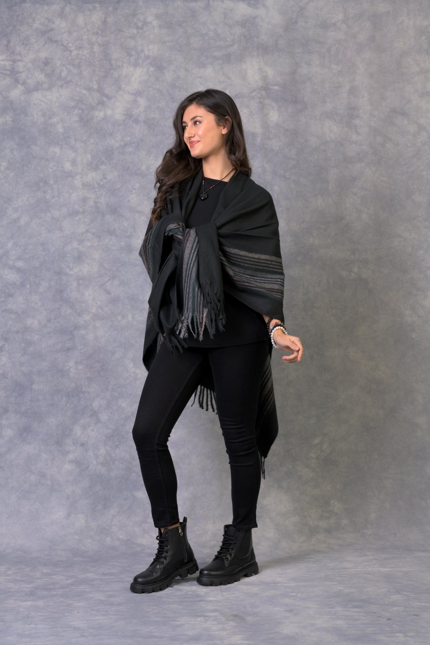 Rhea Opulent Poncho