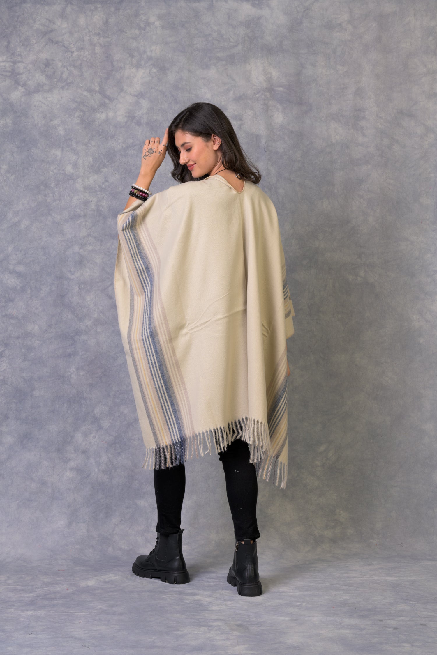 Rhea Opulent Poncho