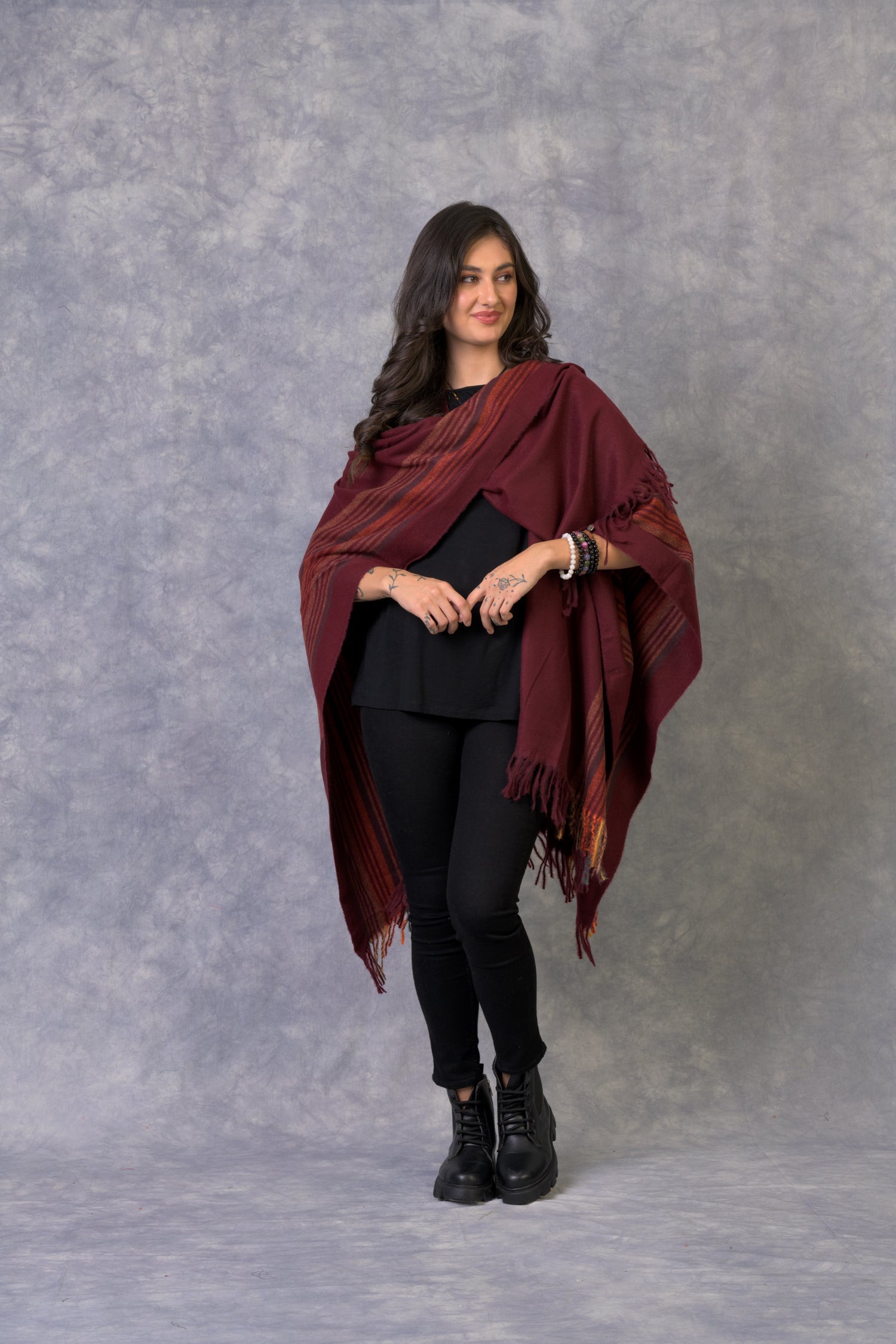 Rhea Opulent Poncho