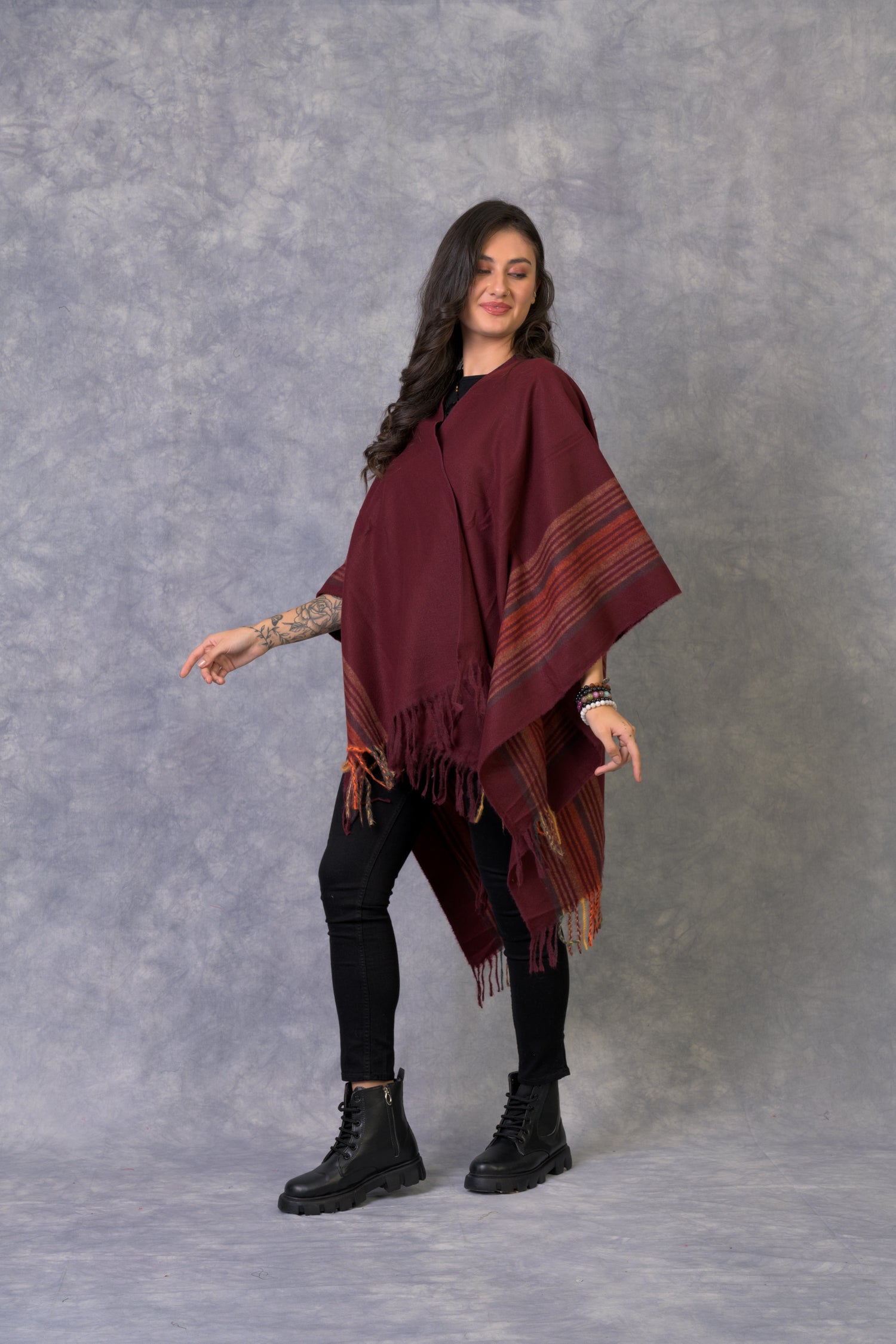 Rhea Opulent Poncho