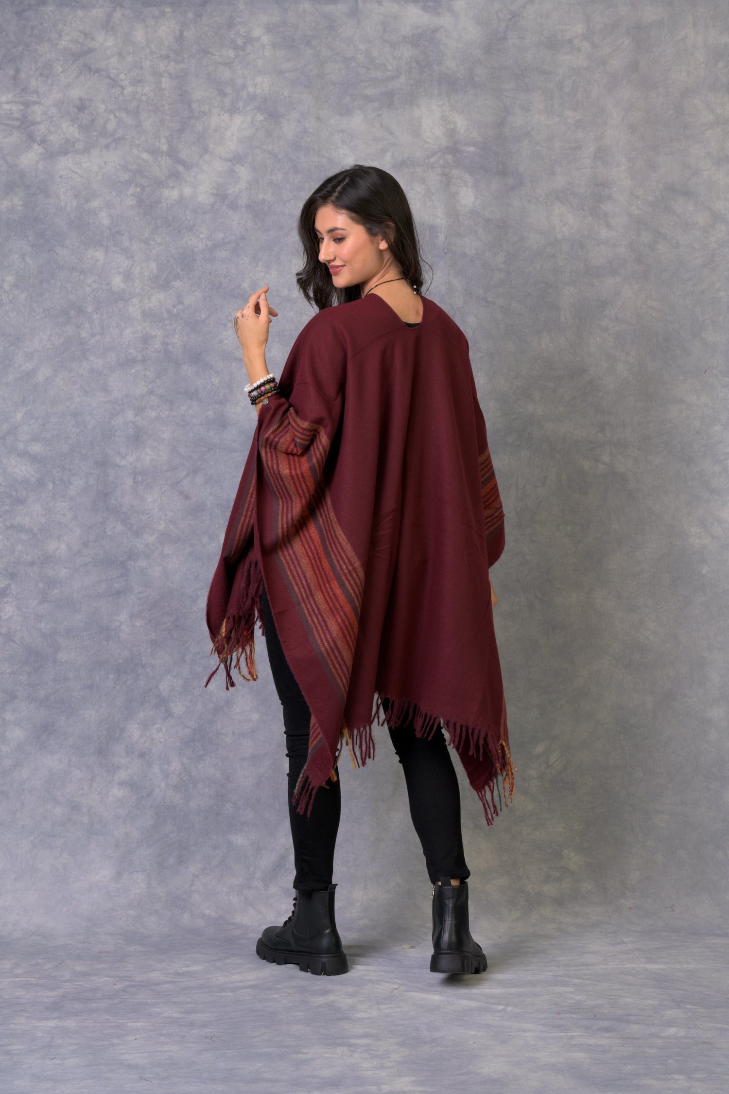 Rhea Opulent Poncho