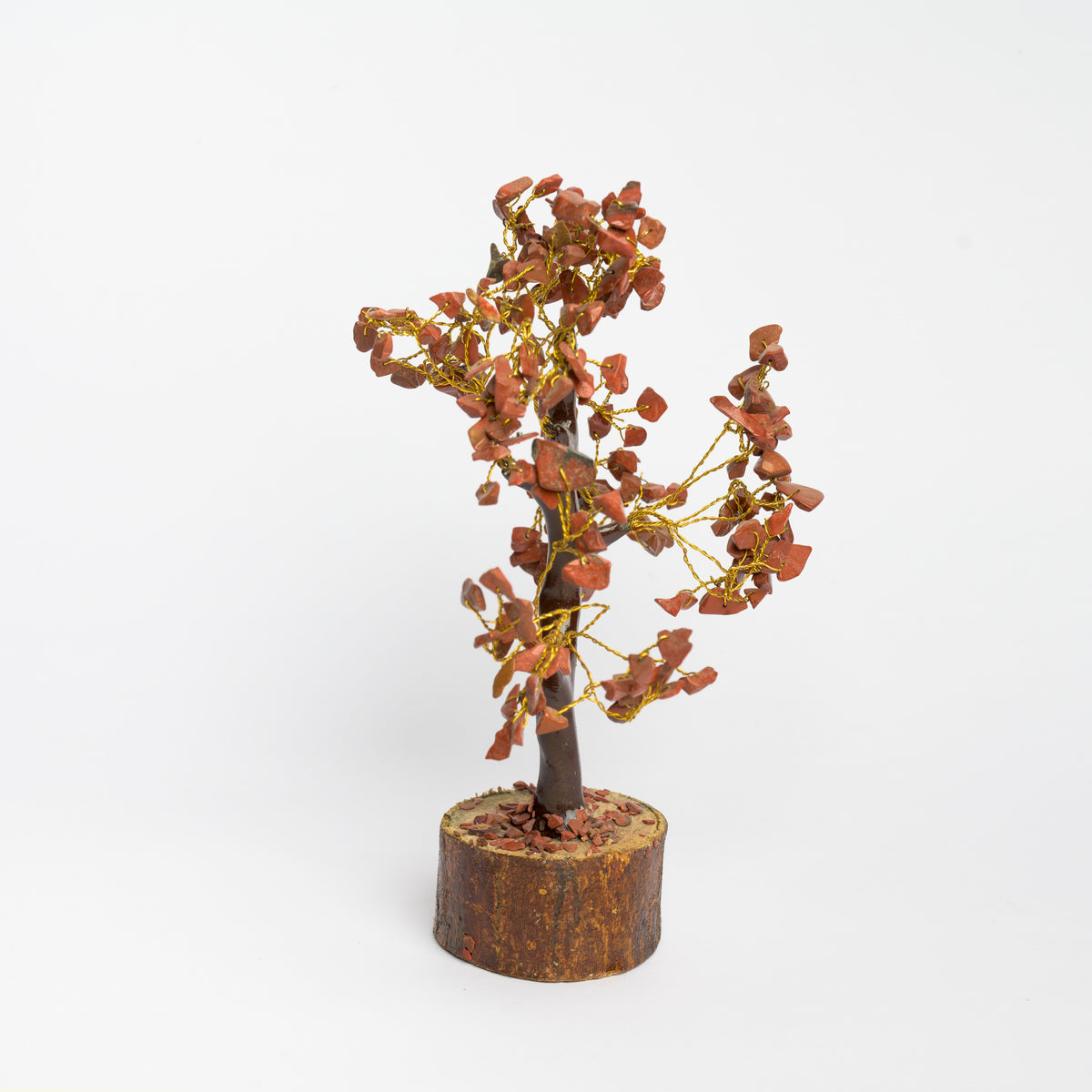 Medium Wooden Base Gemstone Tree