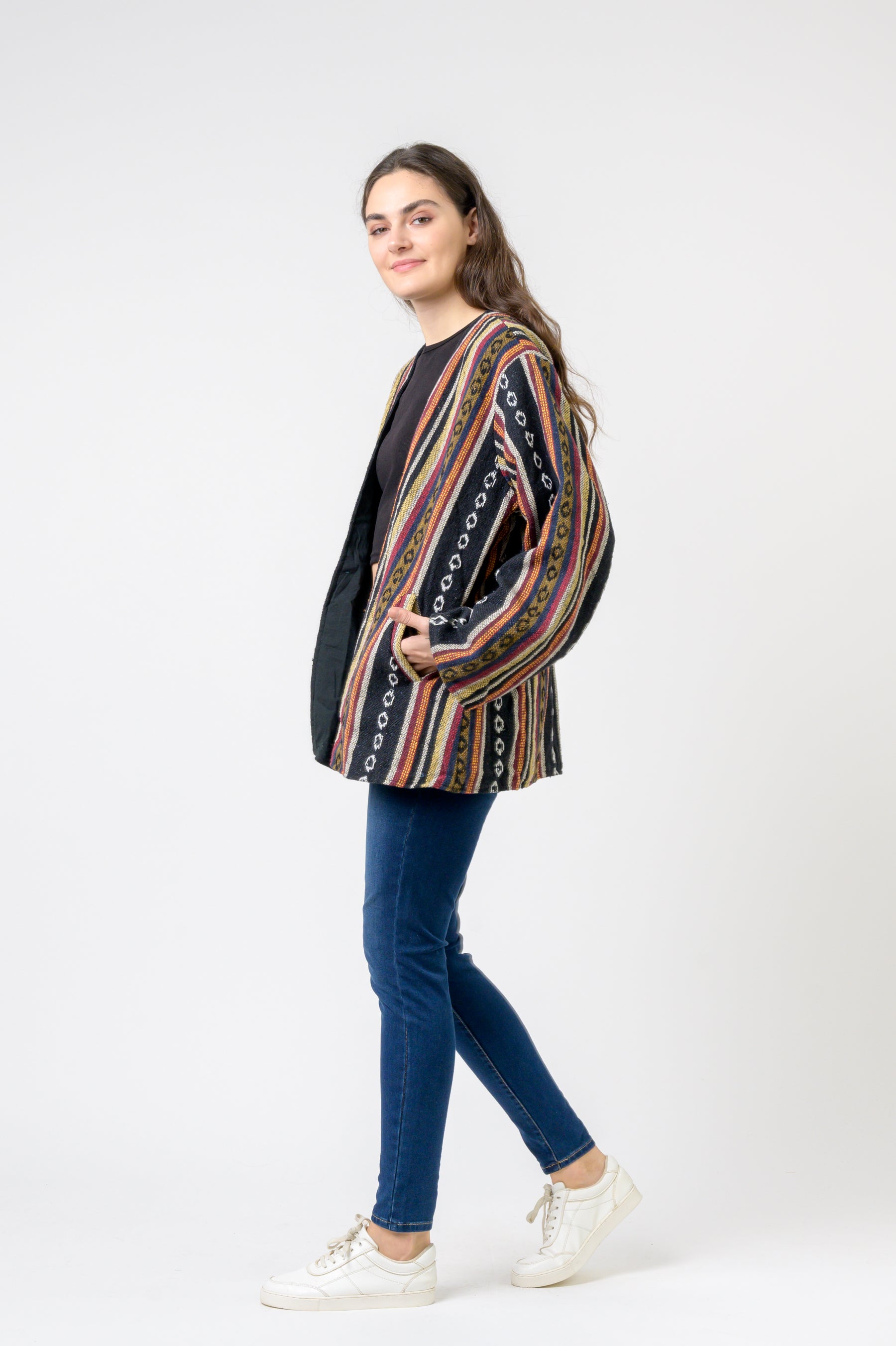 Rhea Woven Open Jacket