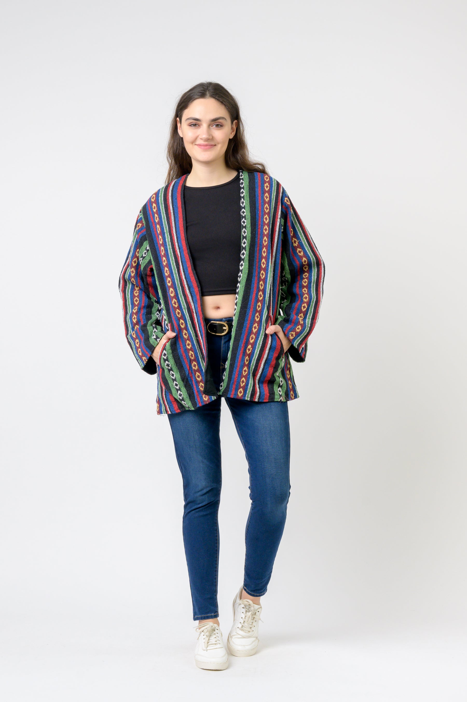 Rhea Woven Open Jacket