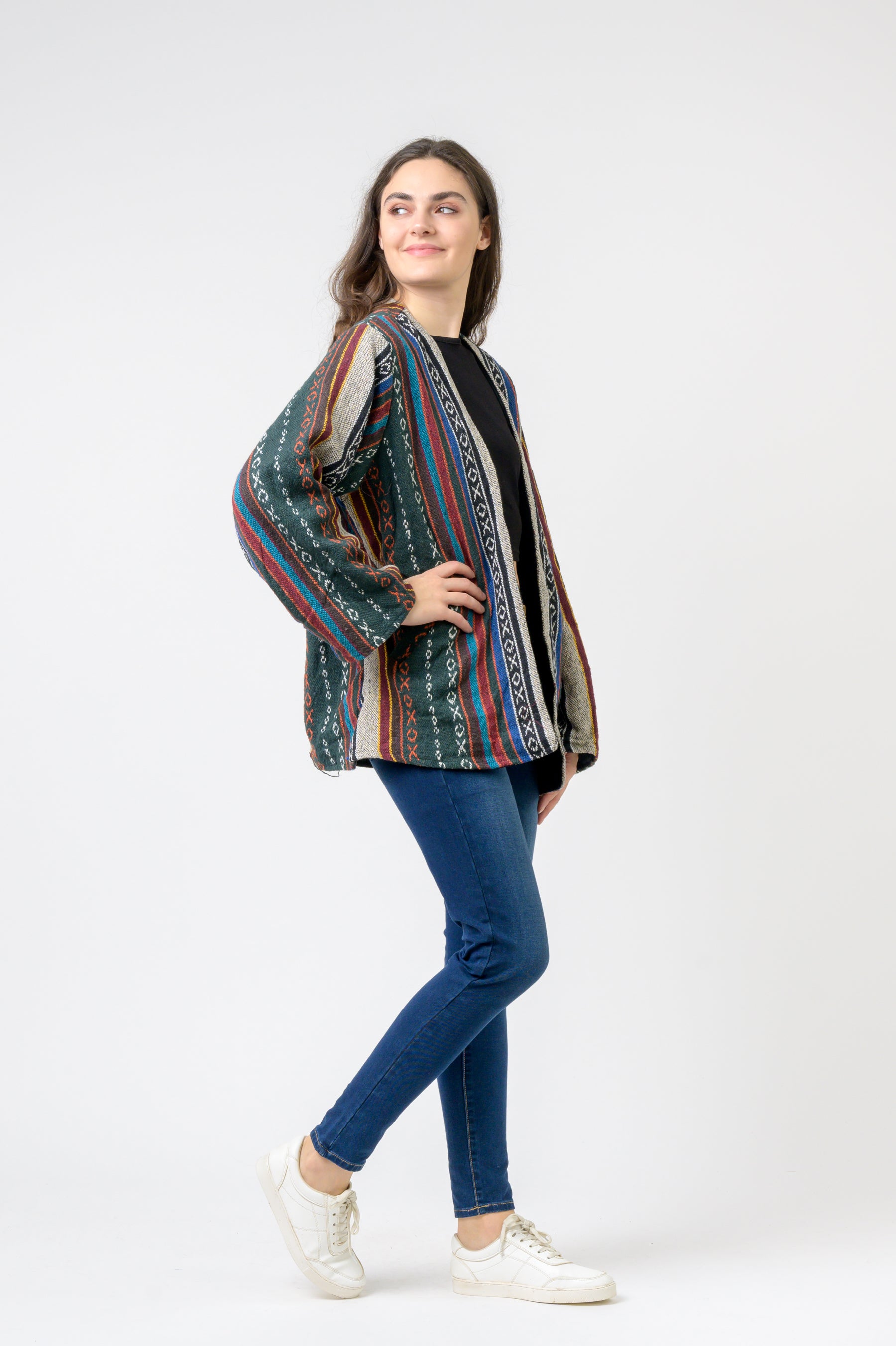 Rhea Woven Open Jacket