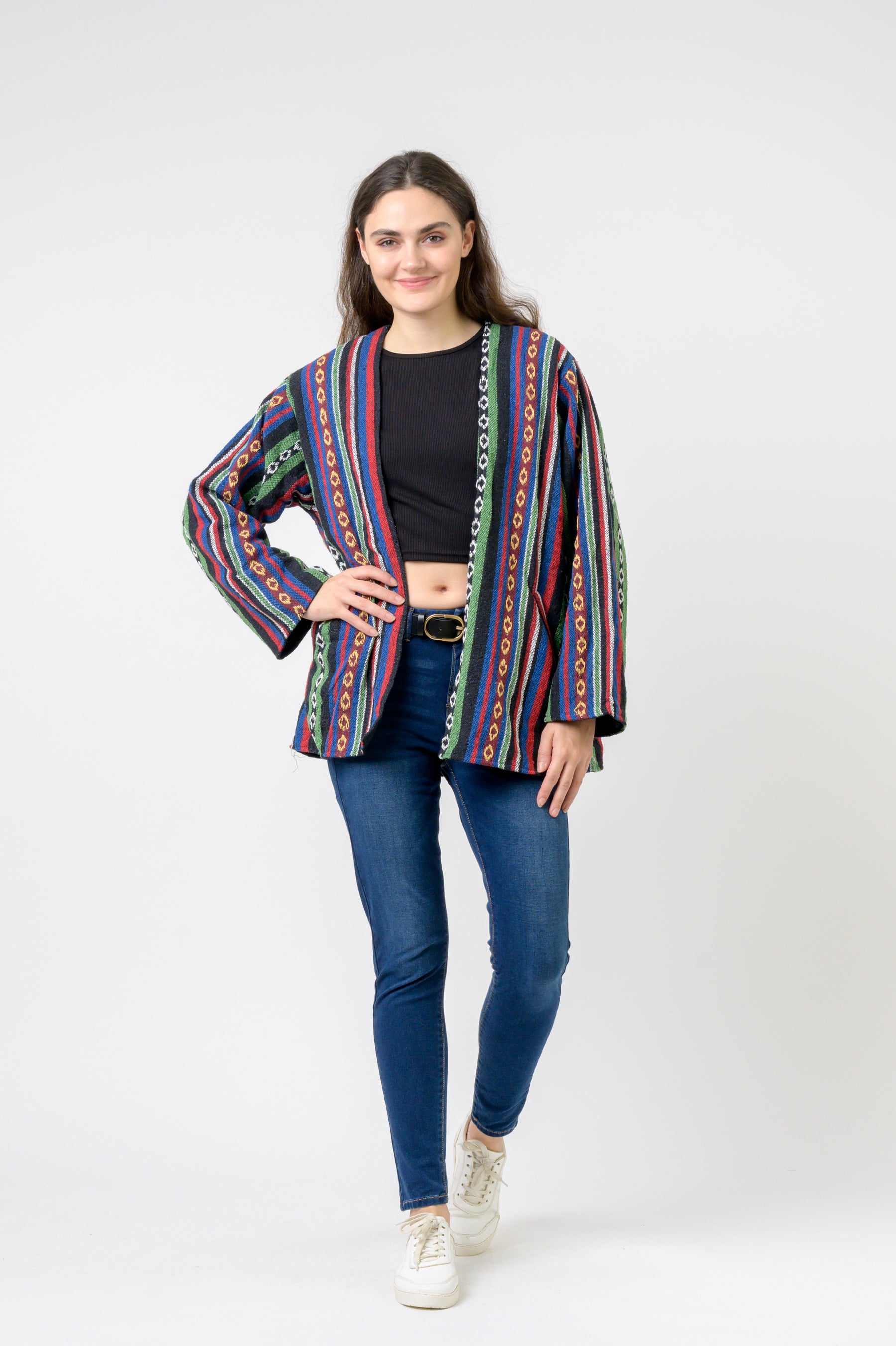 Rhea Woven Open Jacket