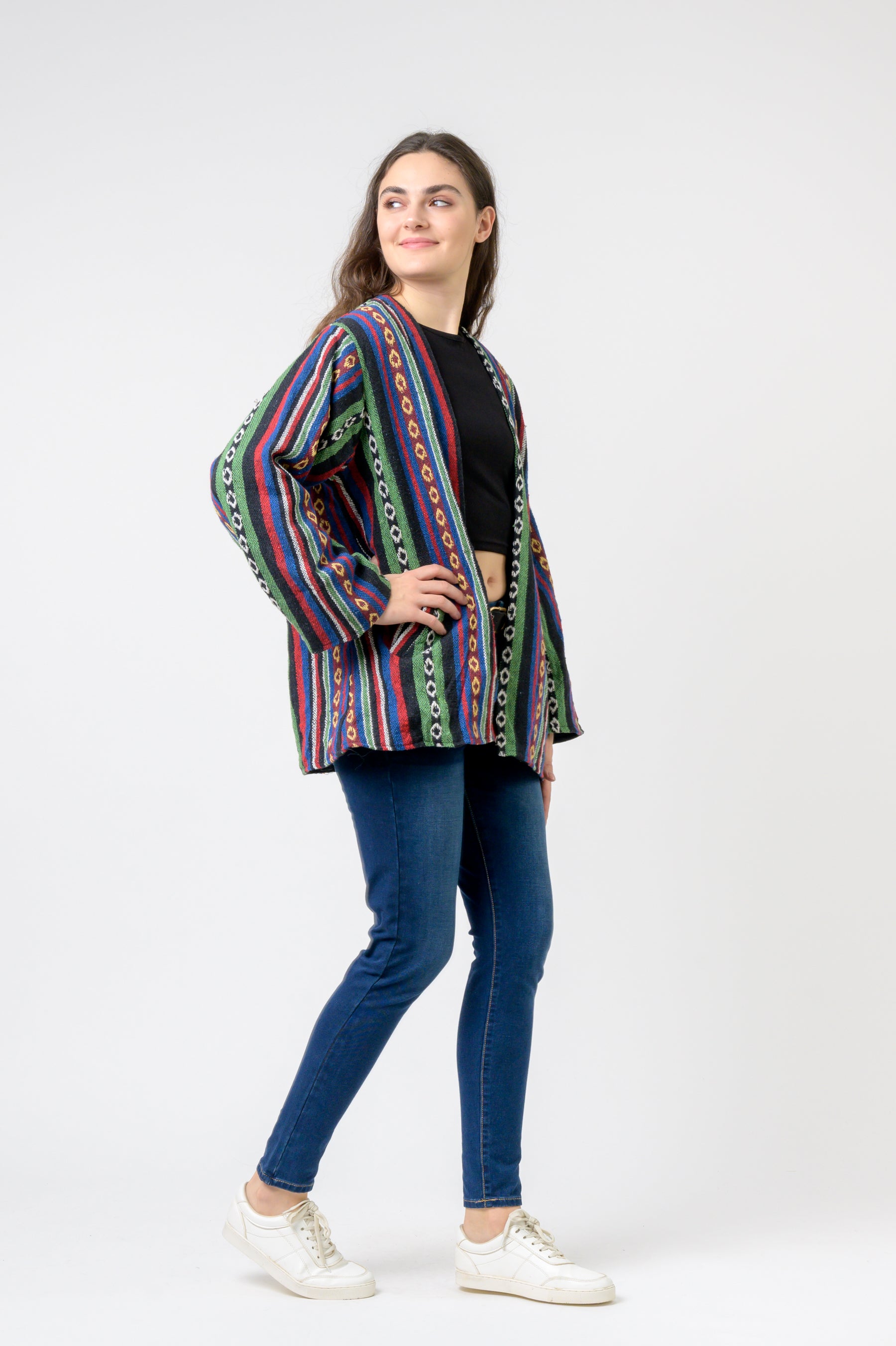 Rhea Woven Open Jacket