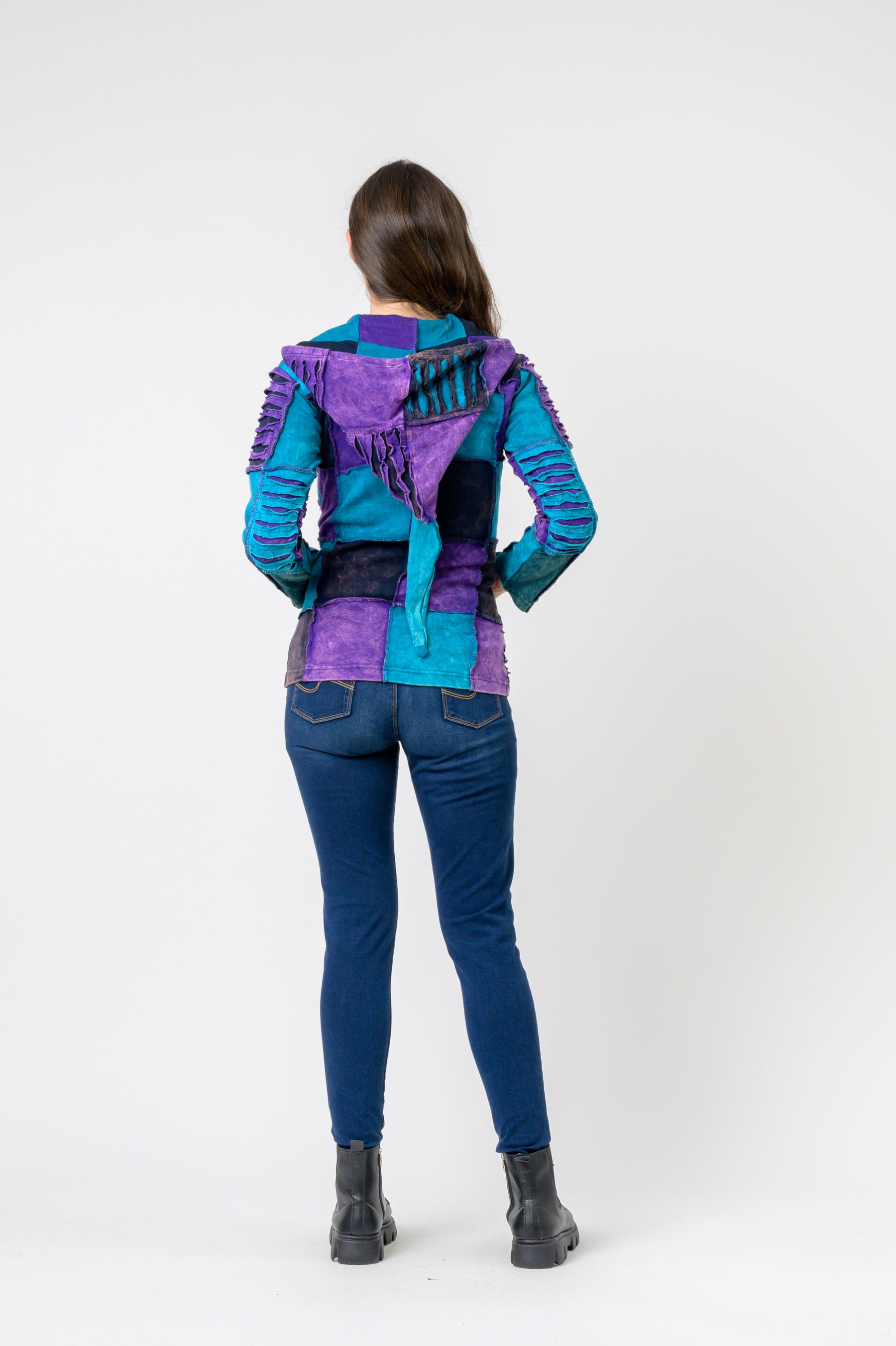 Rhea Bold Vented Cotton Jacket