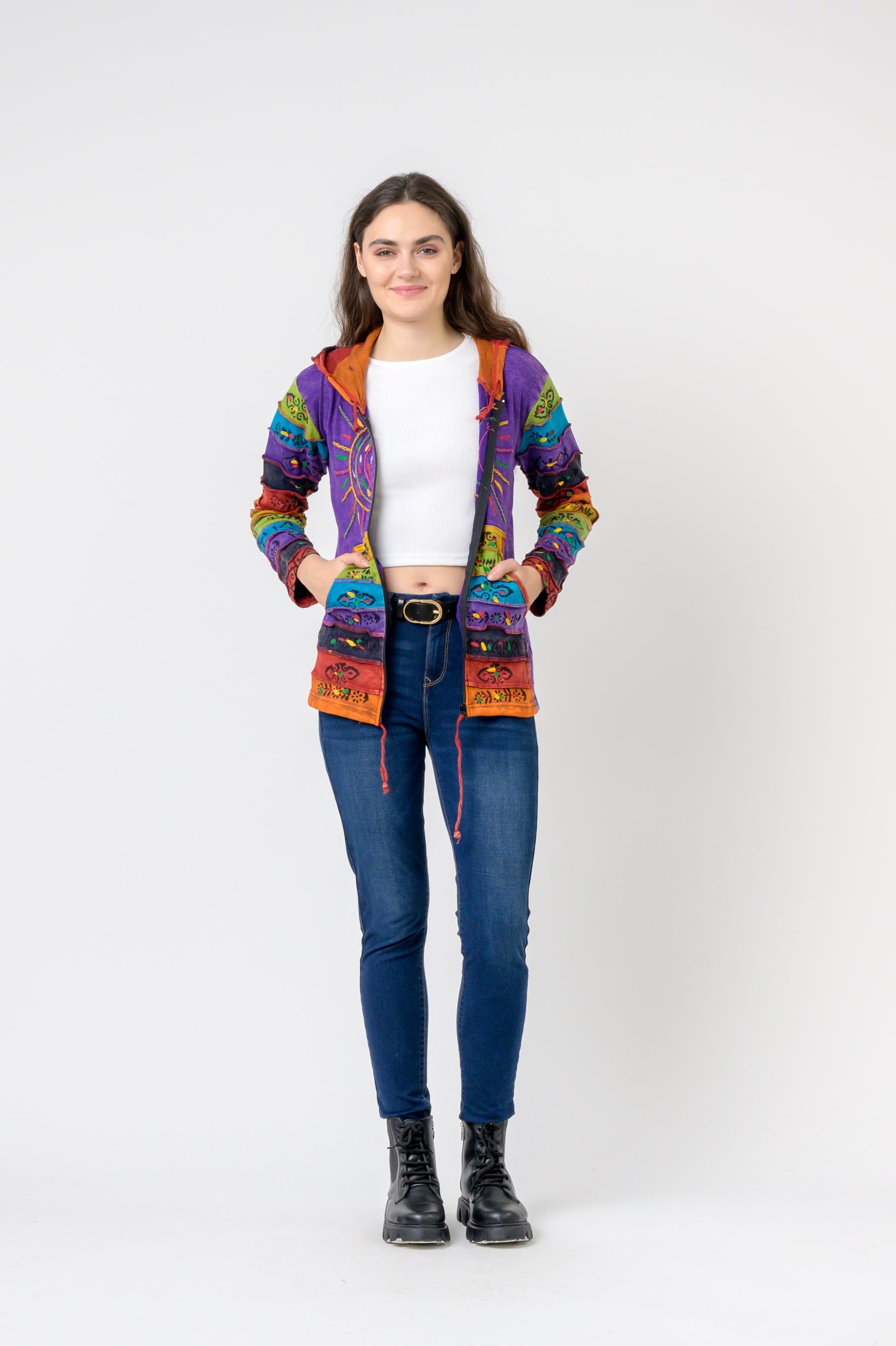 Rhea Sun Print Jacket