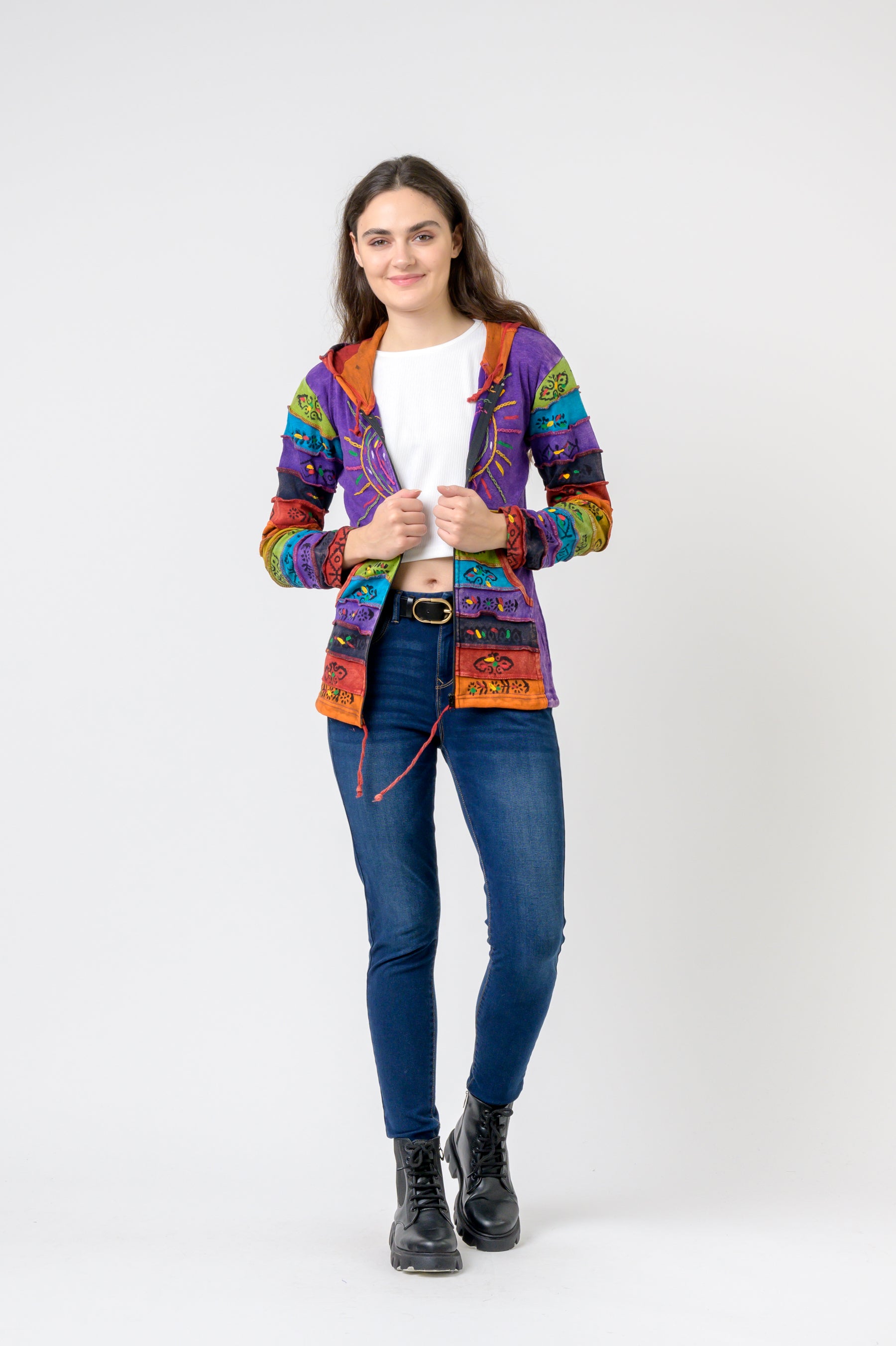 Rhea Sun Print Jacket