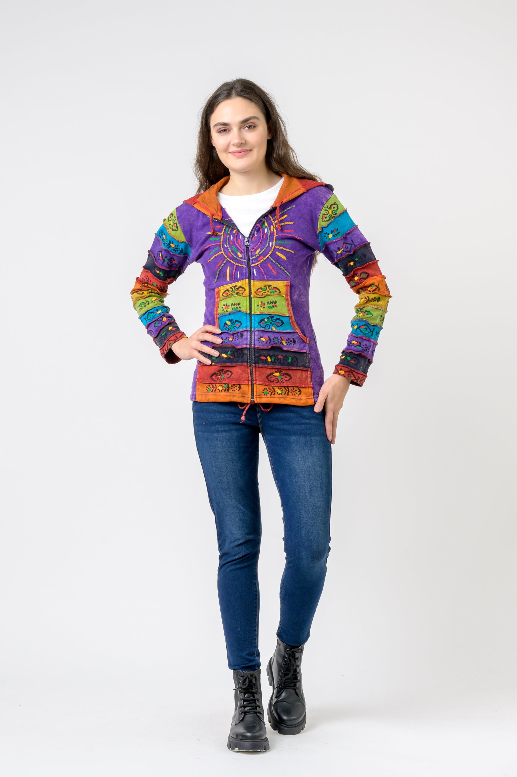 Rhea Sun Print Jacket