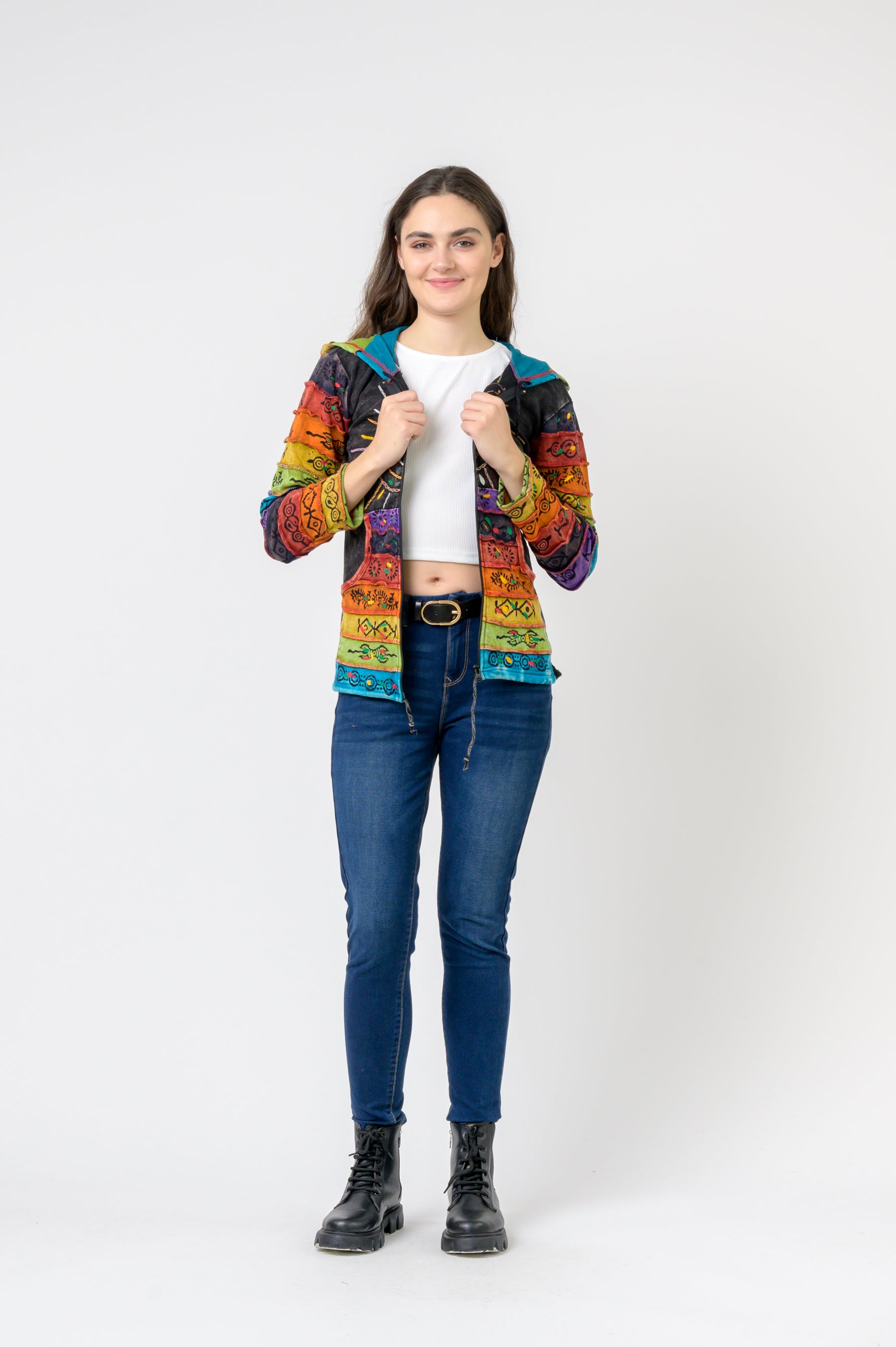 Rhea Sun Print Jacket