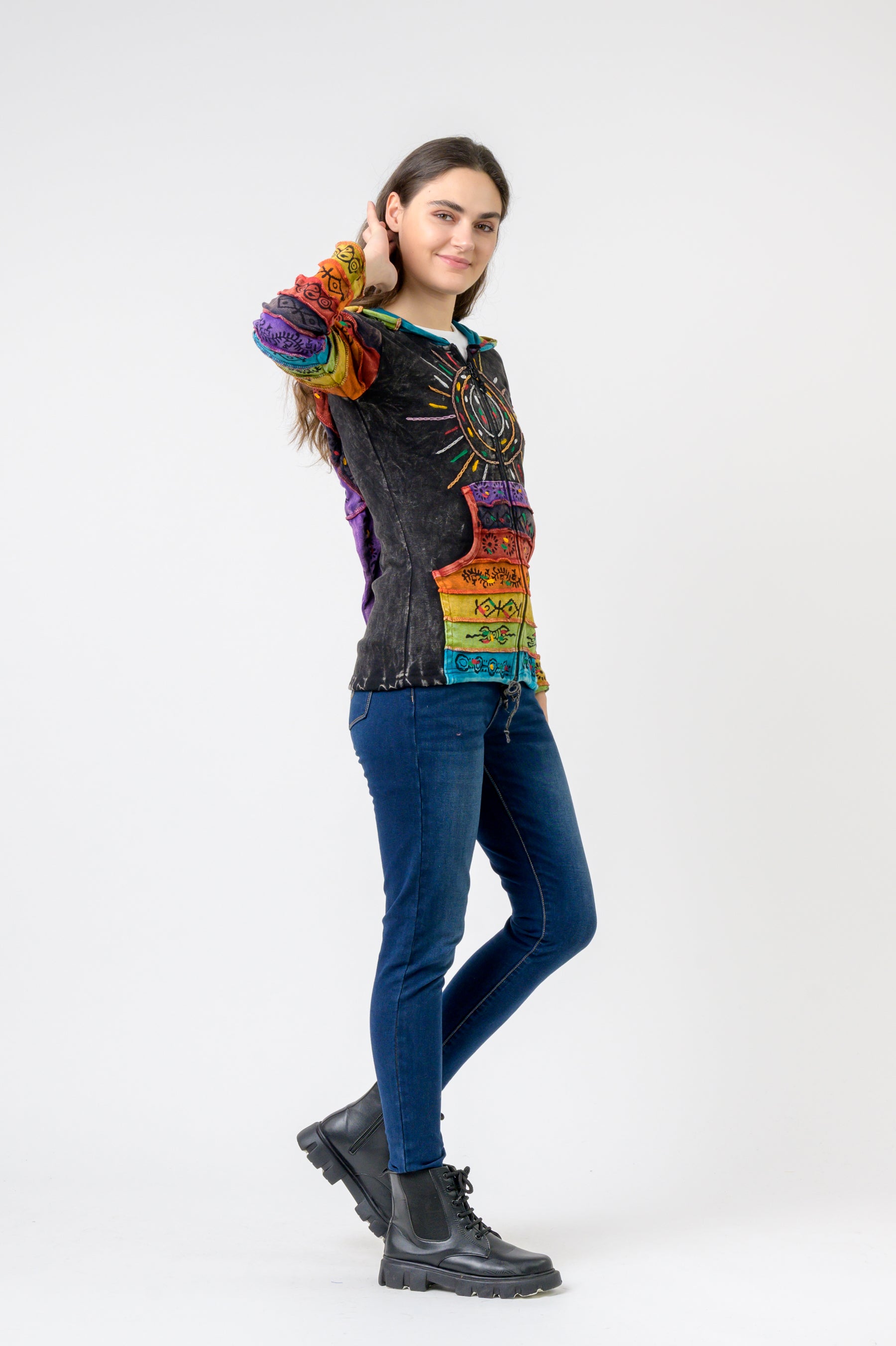 Rhea Sun Print Jacket