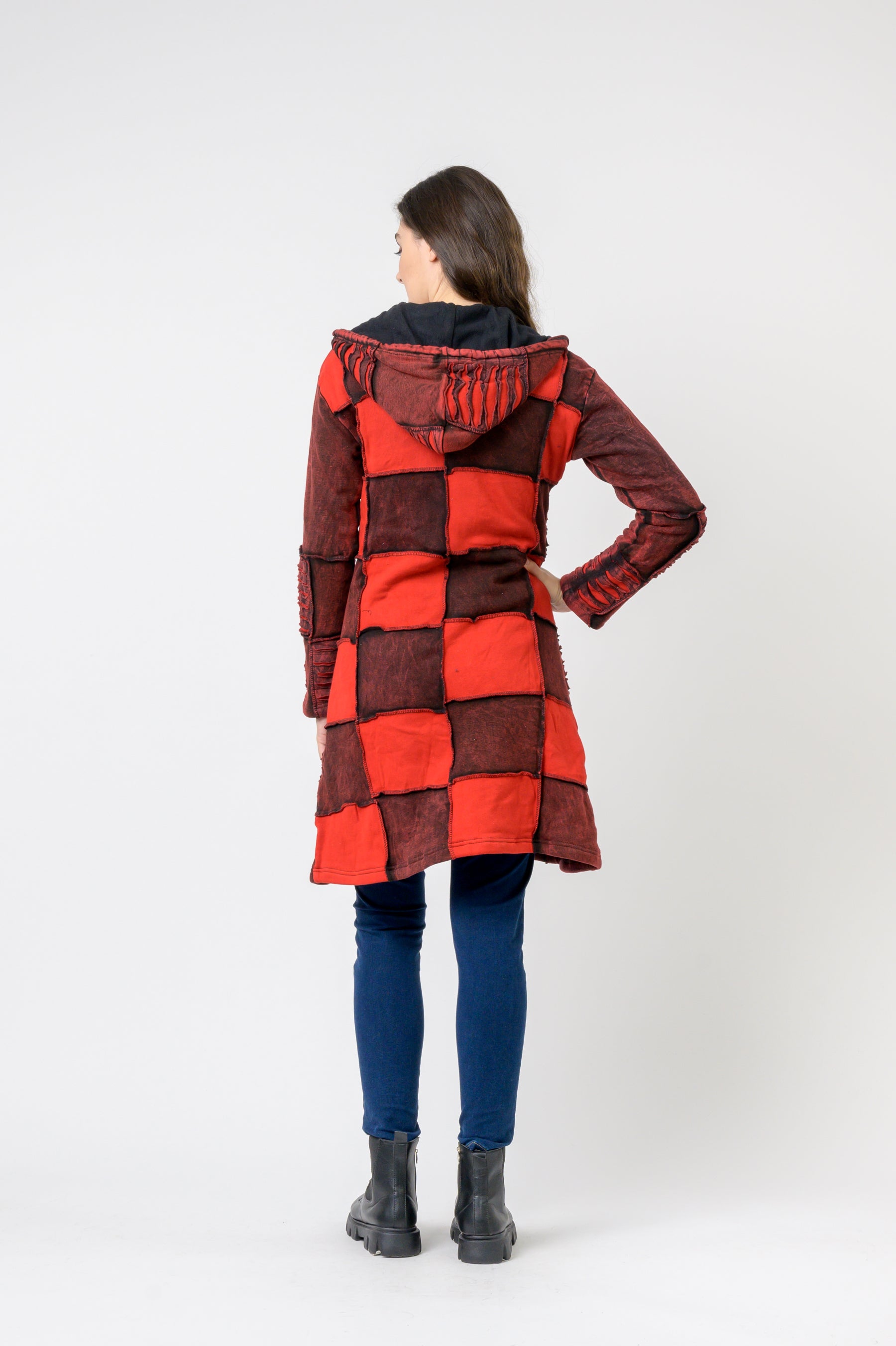 Rhea Cotton Long Flower Jacket