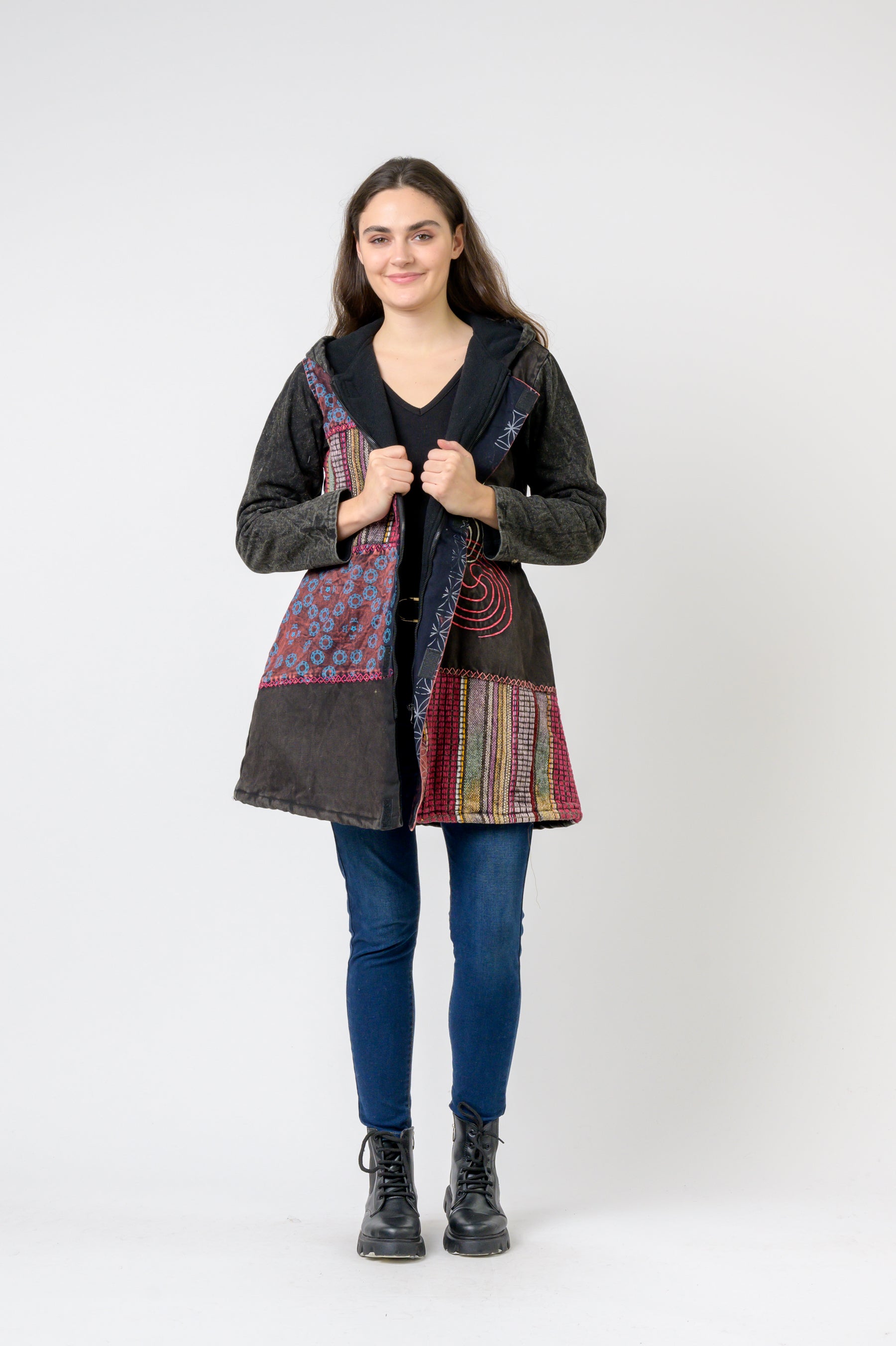 Rhea Cotton Long Jacket