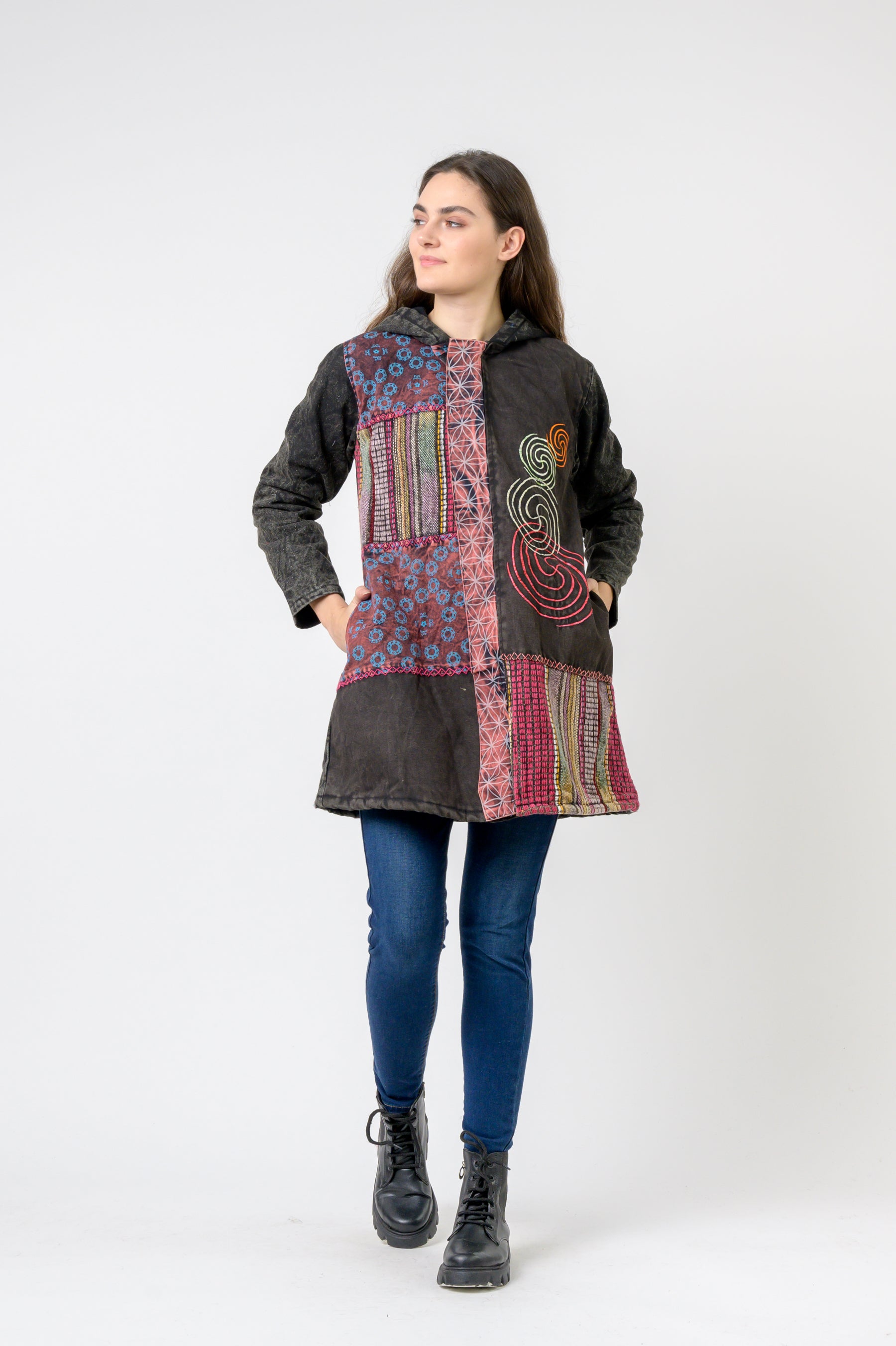 Rhea Cotton Long Jacket