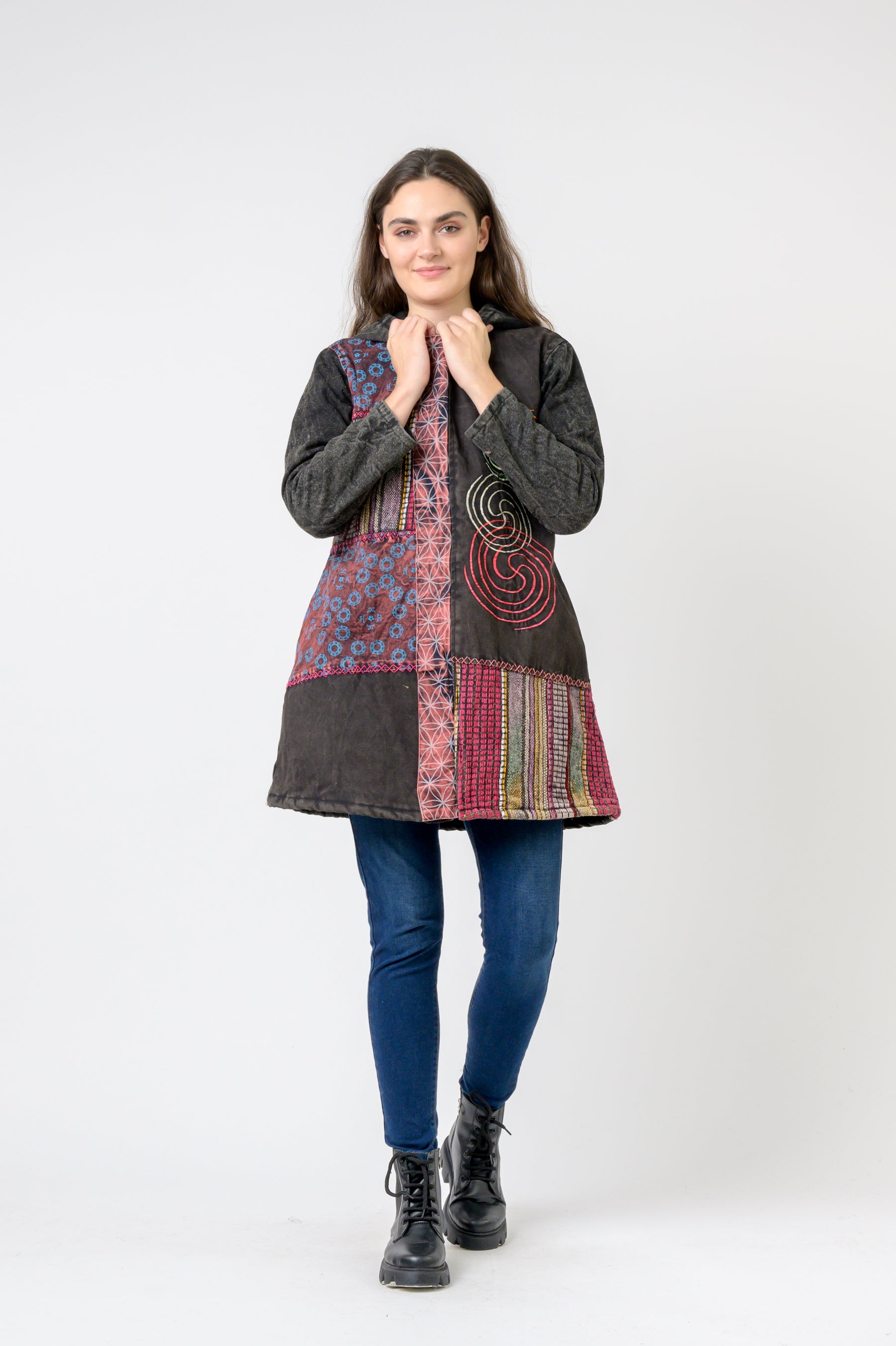 Rhea Cotton Long Jacket