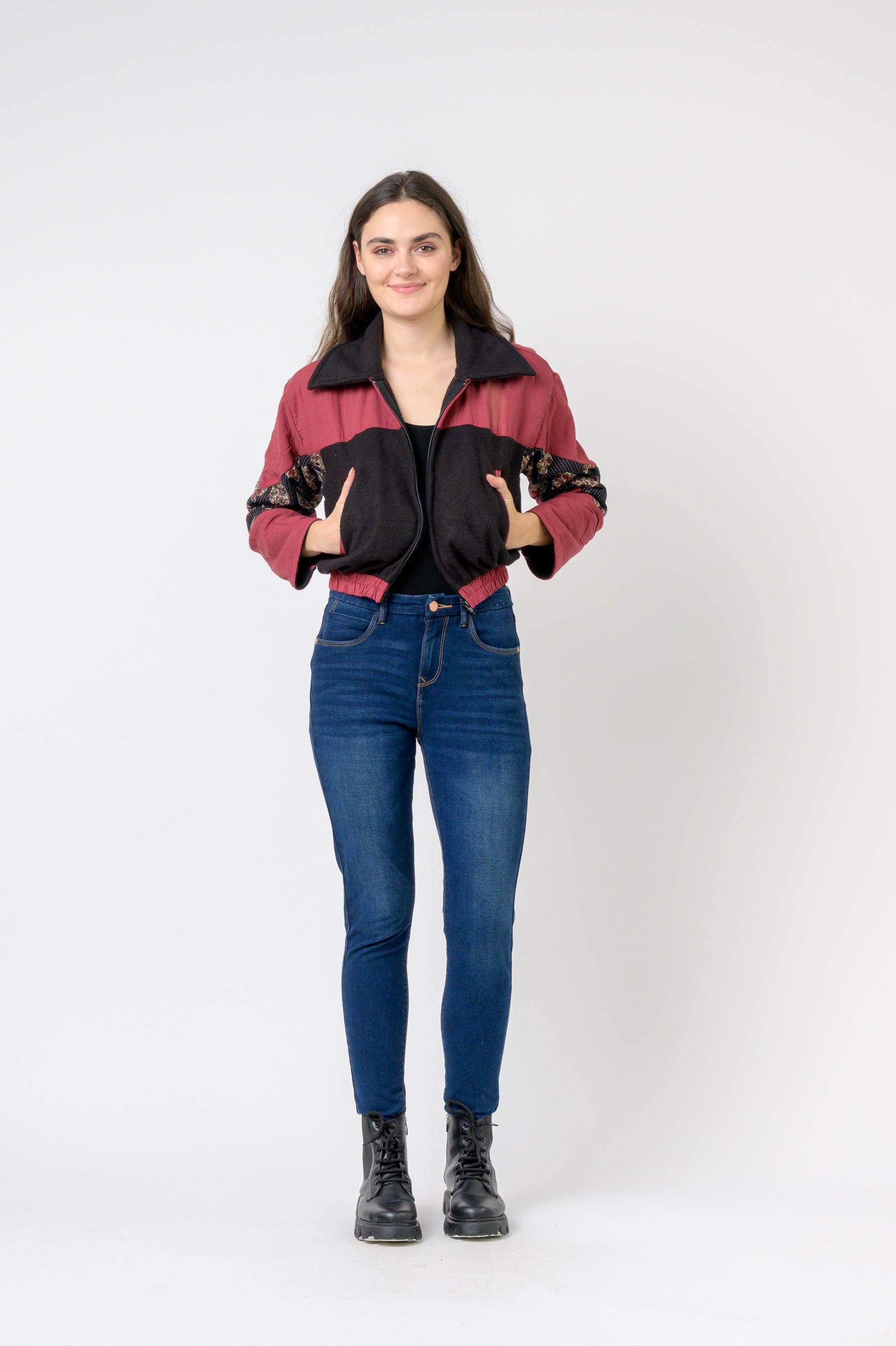 Rhea Floral Fleecy Jacket