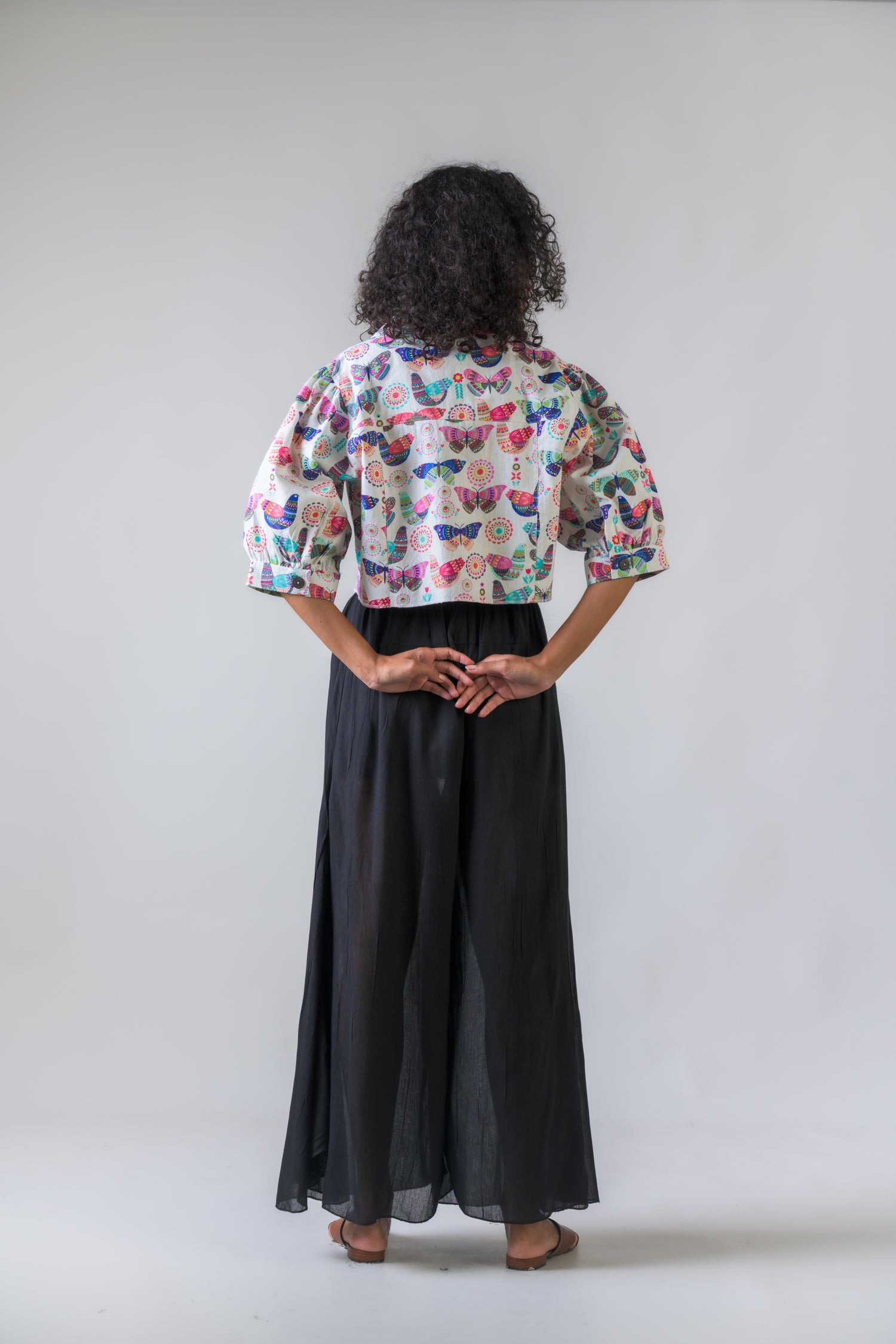 Rhea Jacquard Short Jacket