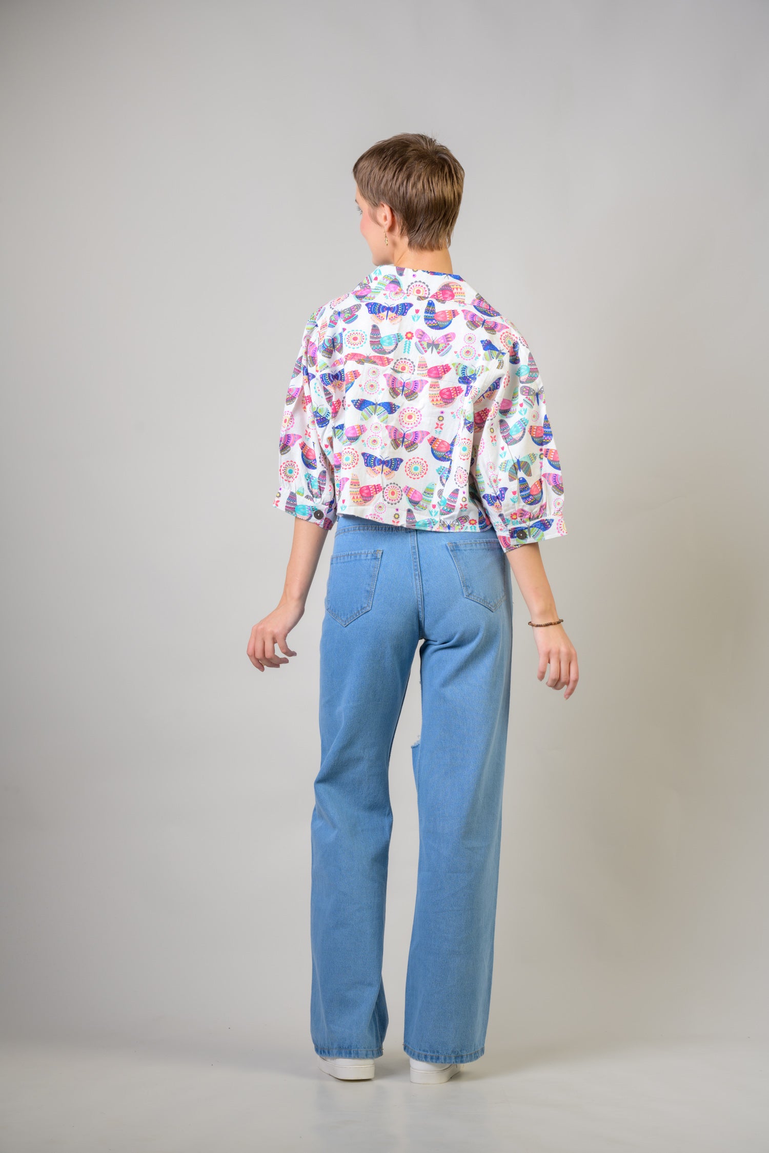 Rhea Multicolor Short Jacket