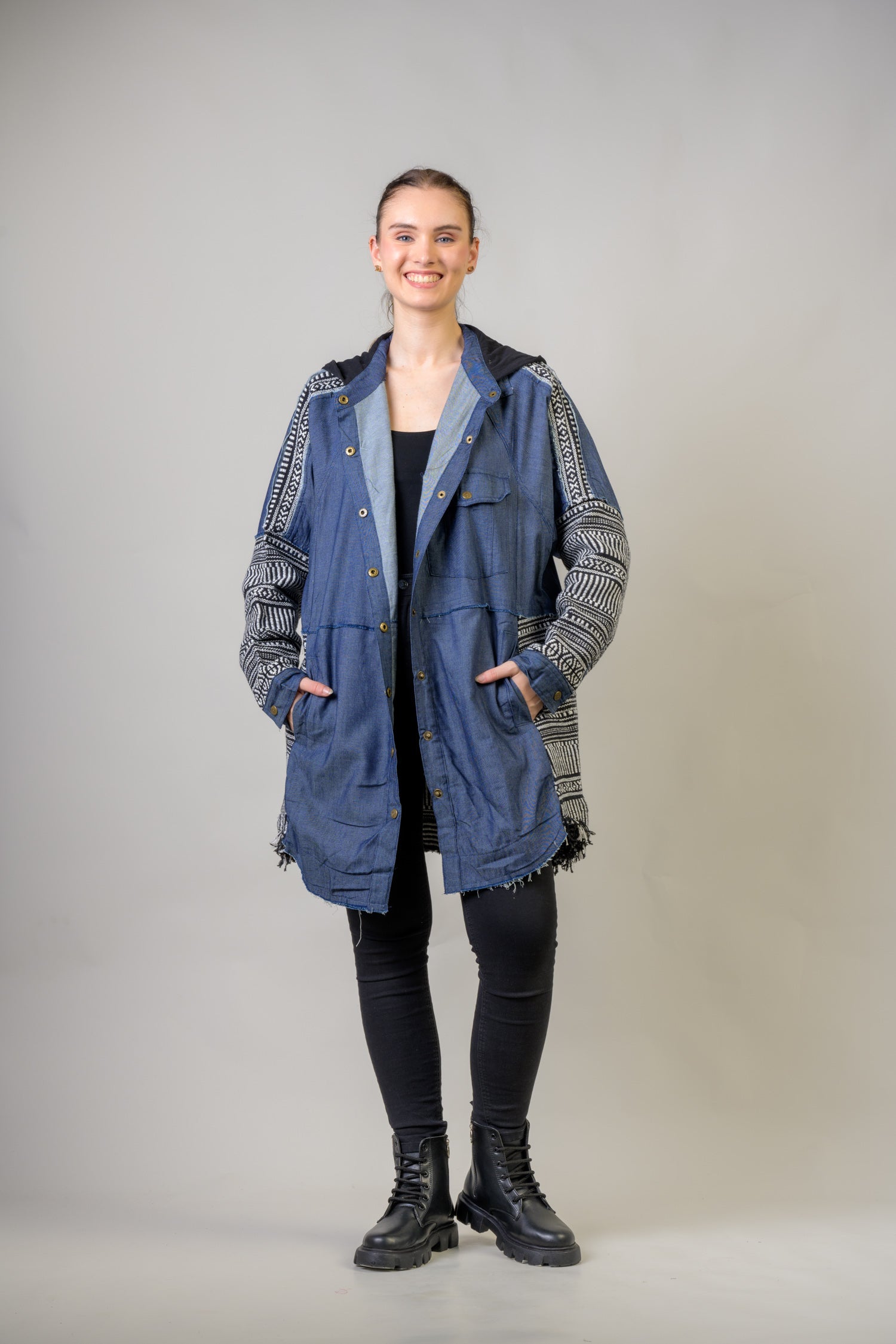 Rhea Convivial Jacket Blue / S/M