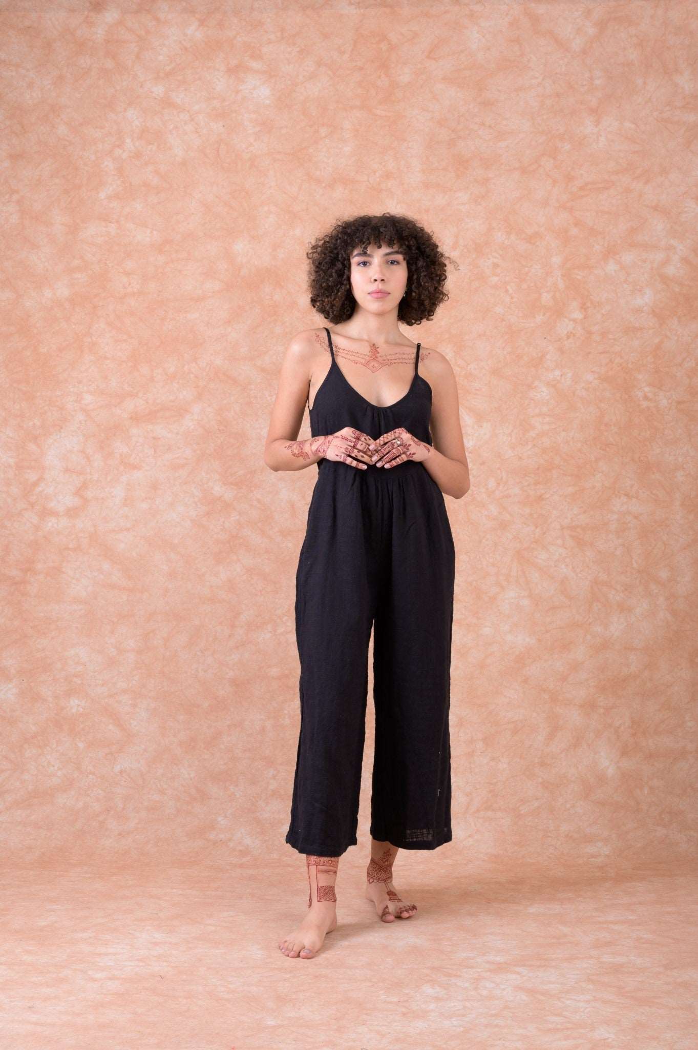 Rhea Amber Jumpsuit Black / S/M