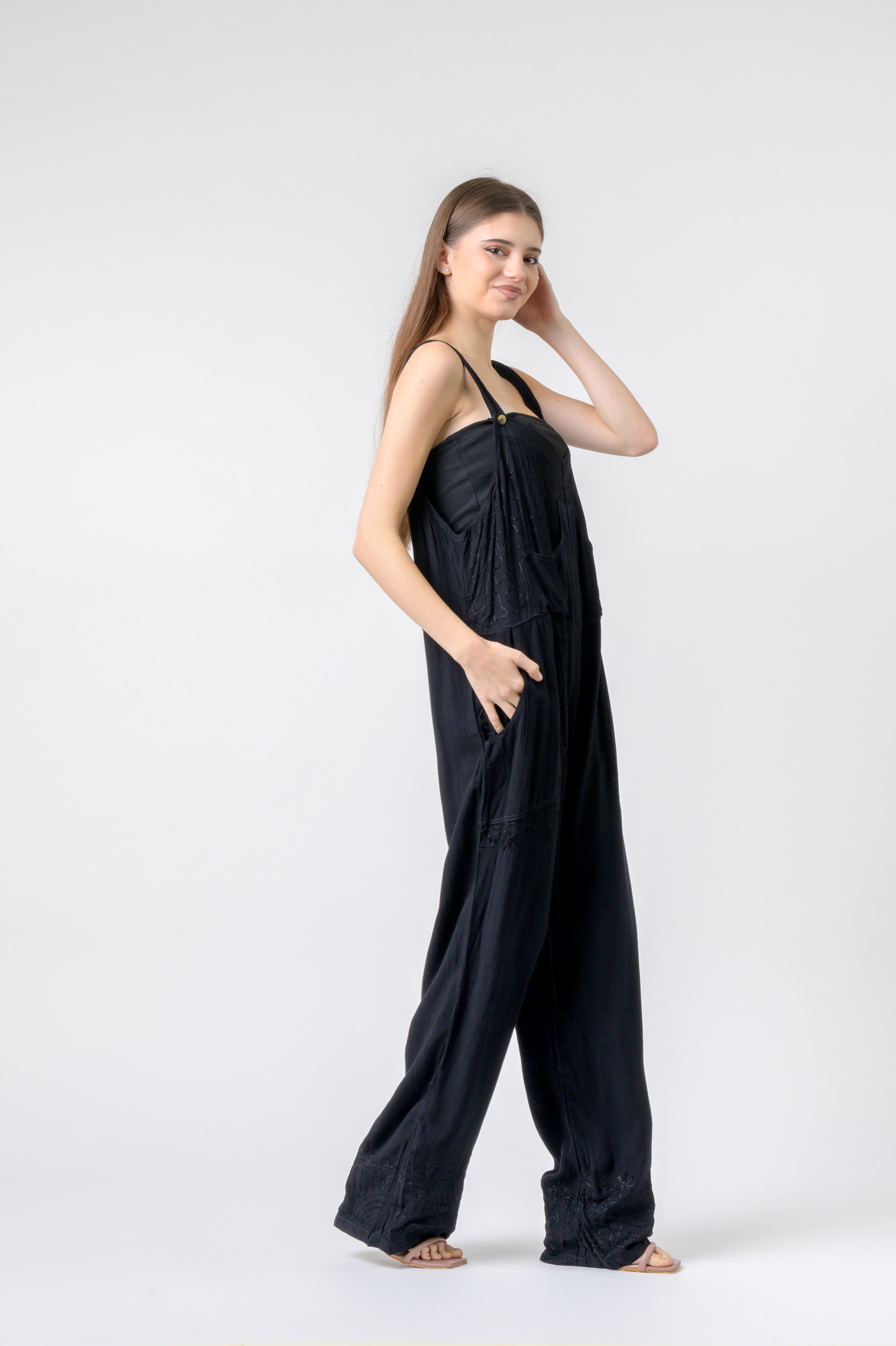 Rhea Lace And Patterned Jumper