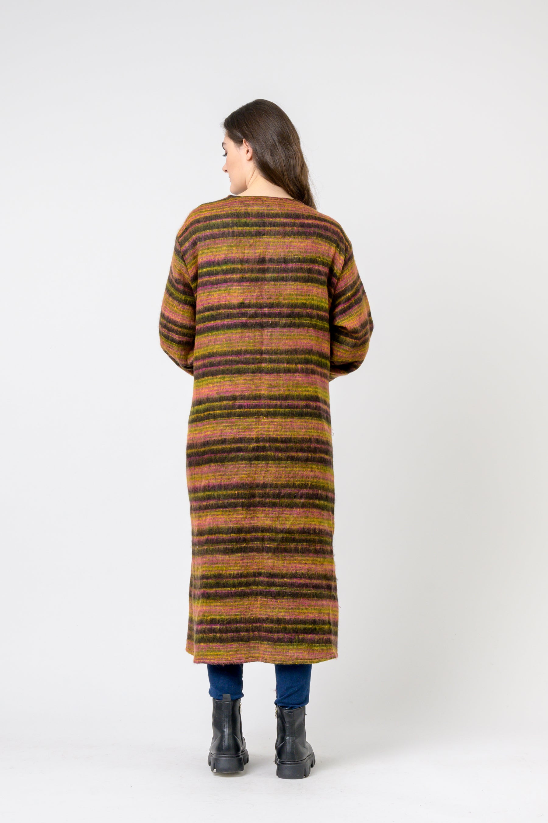 Rhea Striped Duster