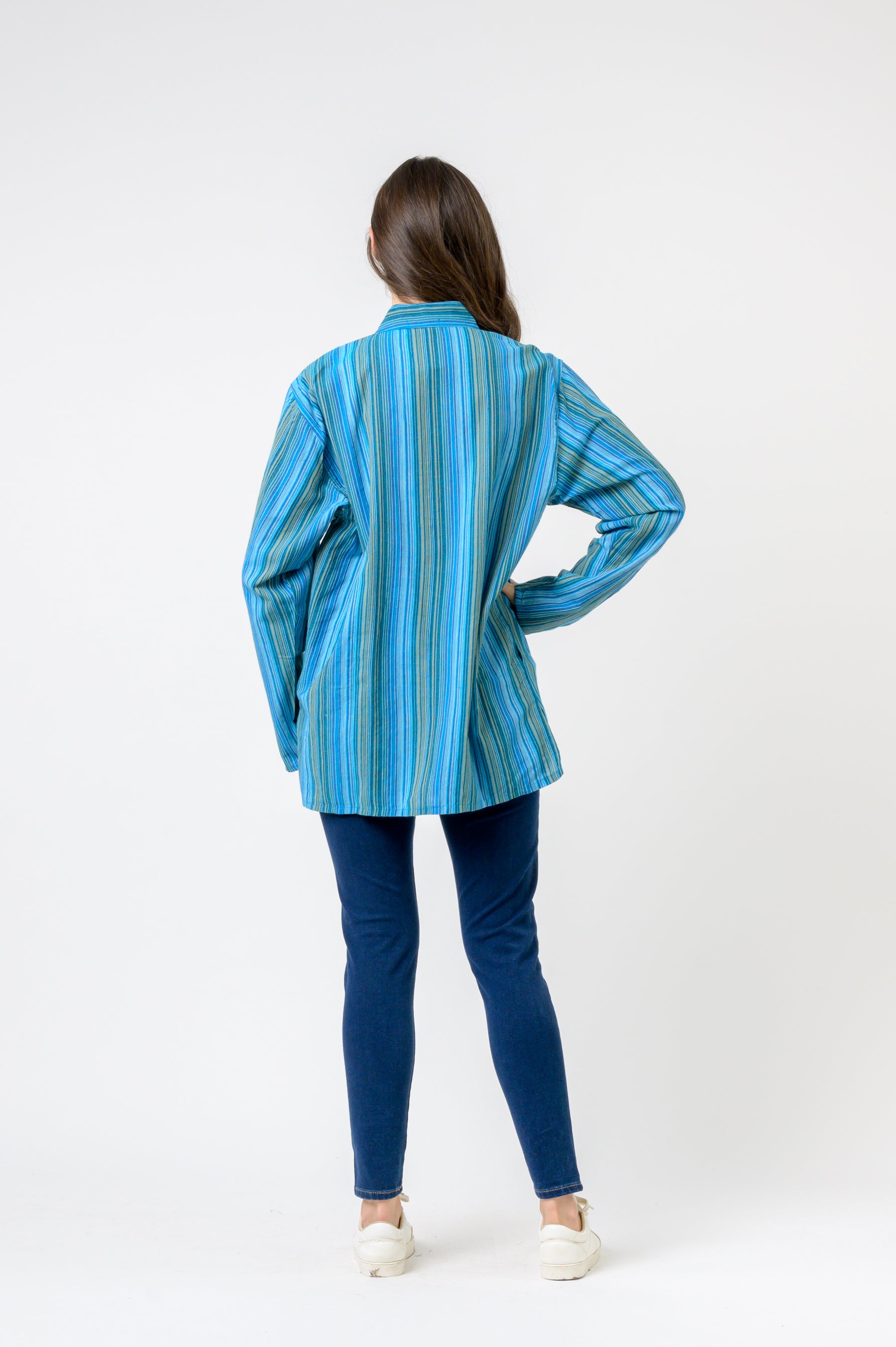 Rhea Striped Pocket Shirt