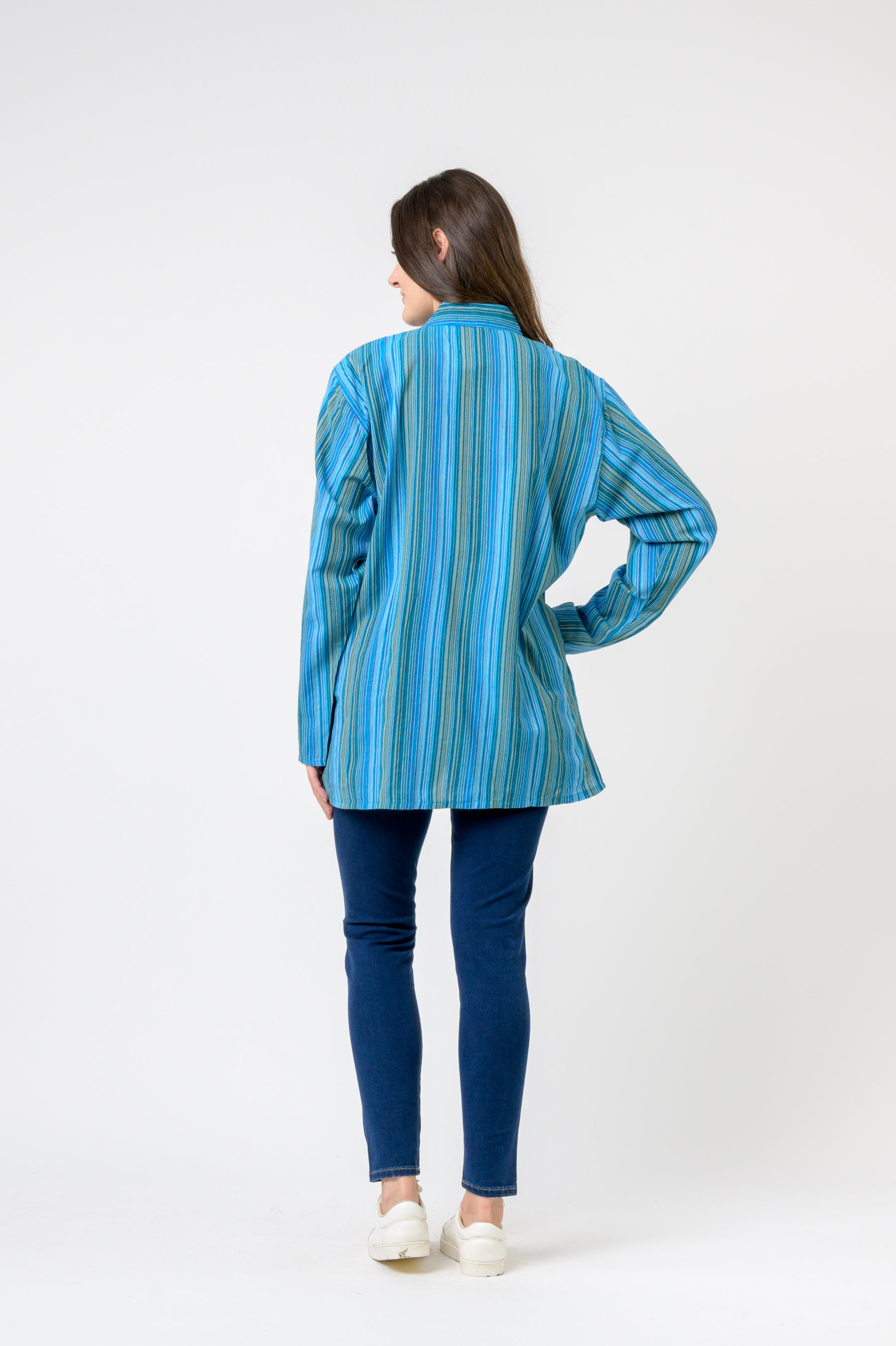 Rhea Striped Pocket Shirt