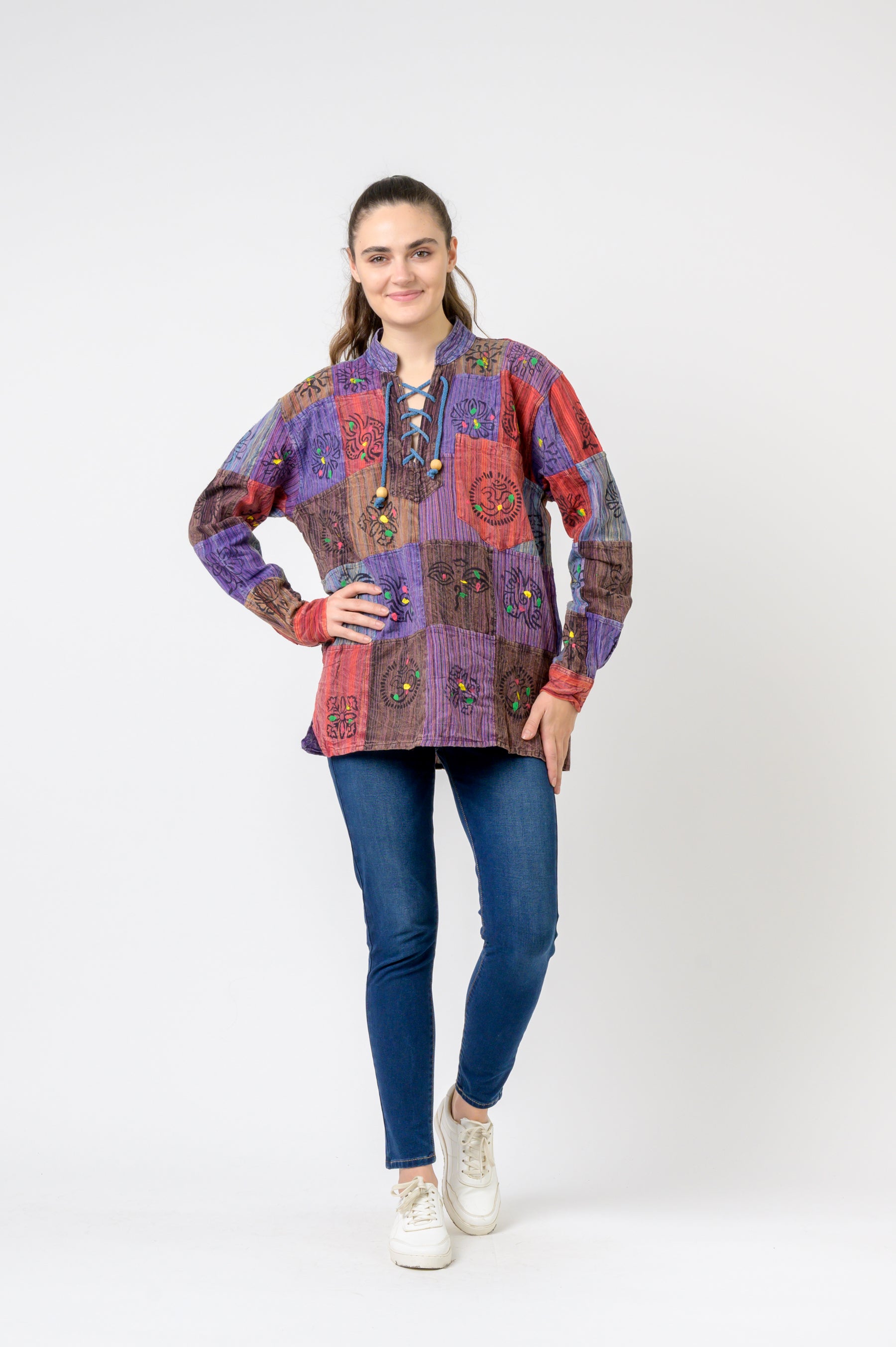 Rhea Symbol'd Pocket Shirt