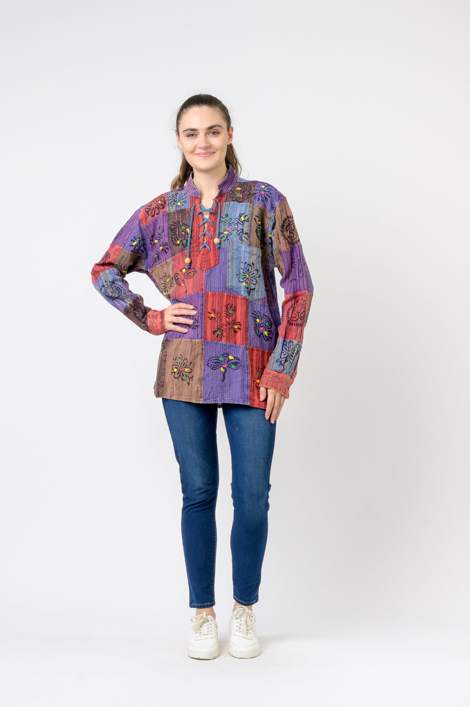 Rhea Symbol'd Pocket Shirt