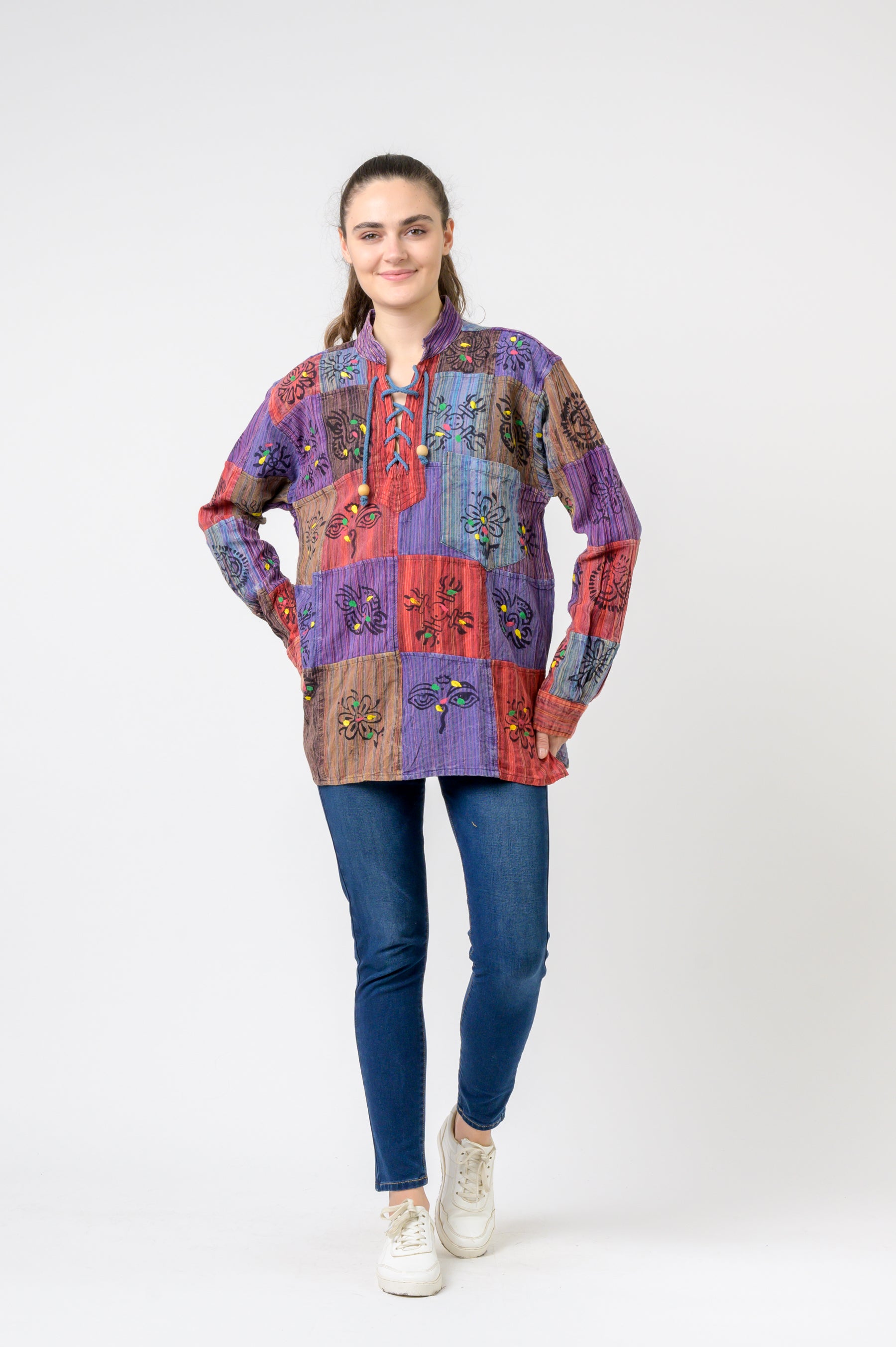 Rhea Symbol'd Pocket Shirt