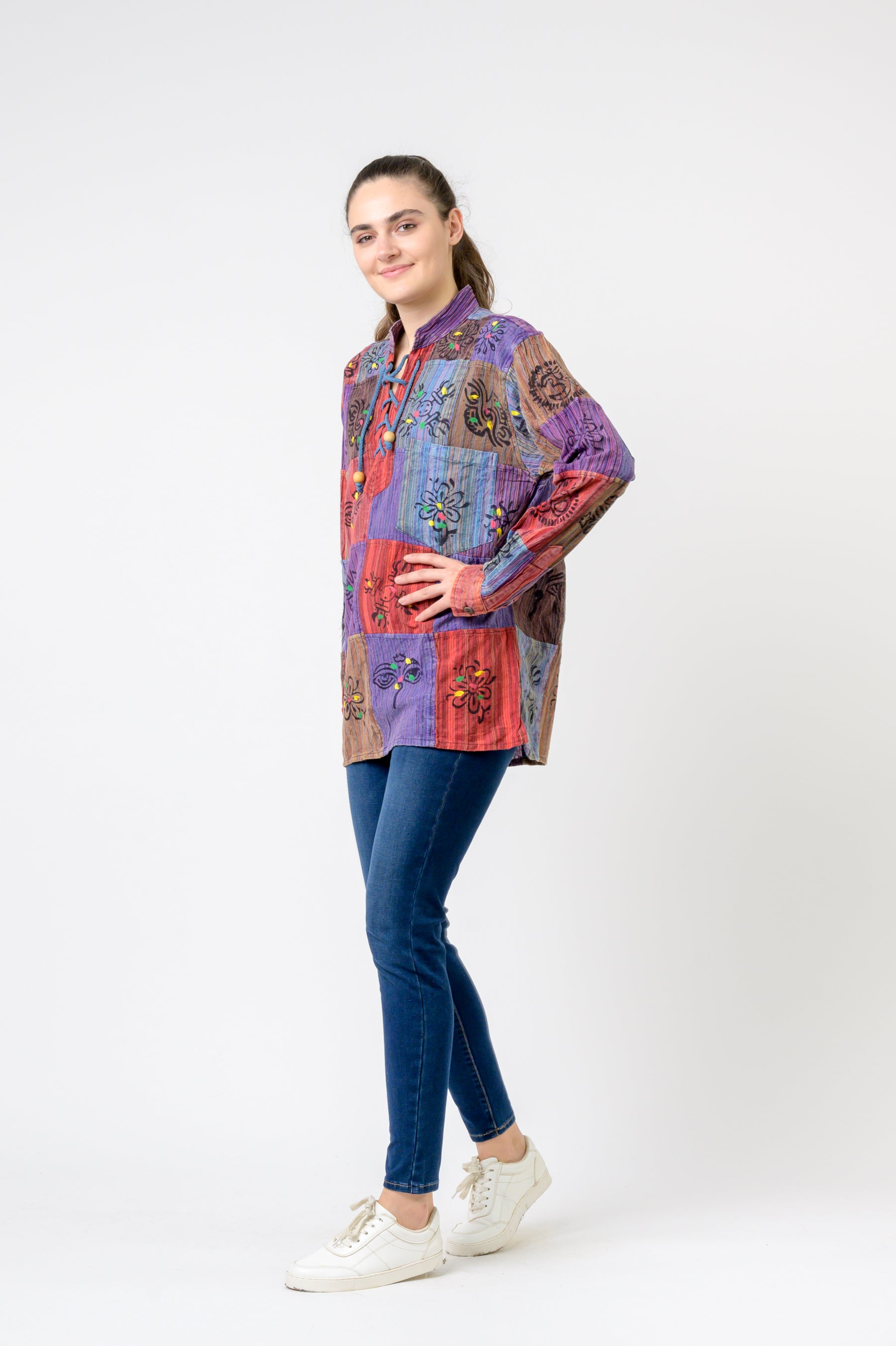 Rhea Symbol'd Pocket Shirt