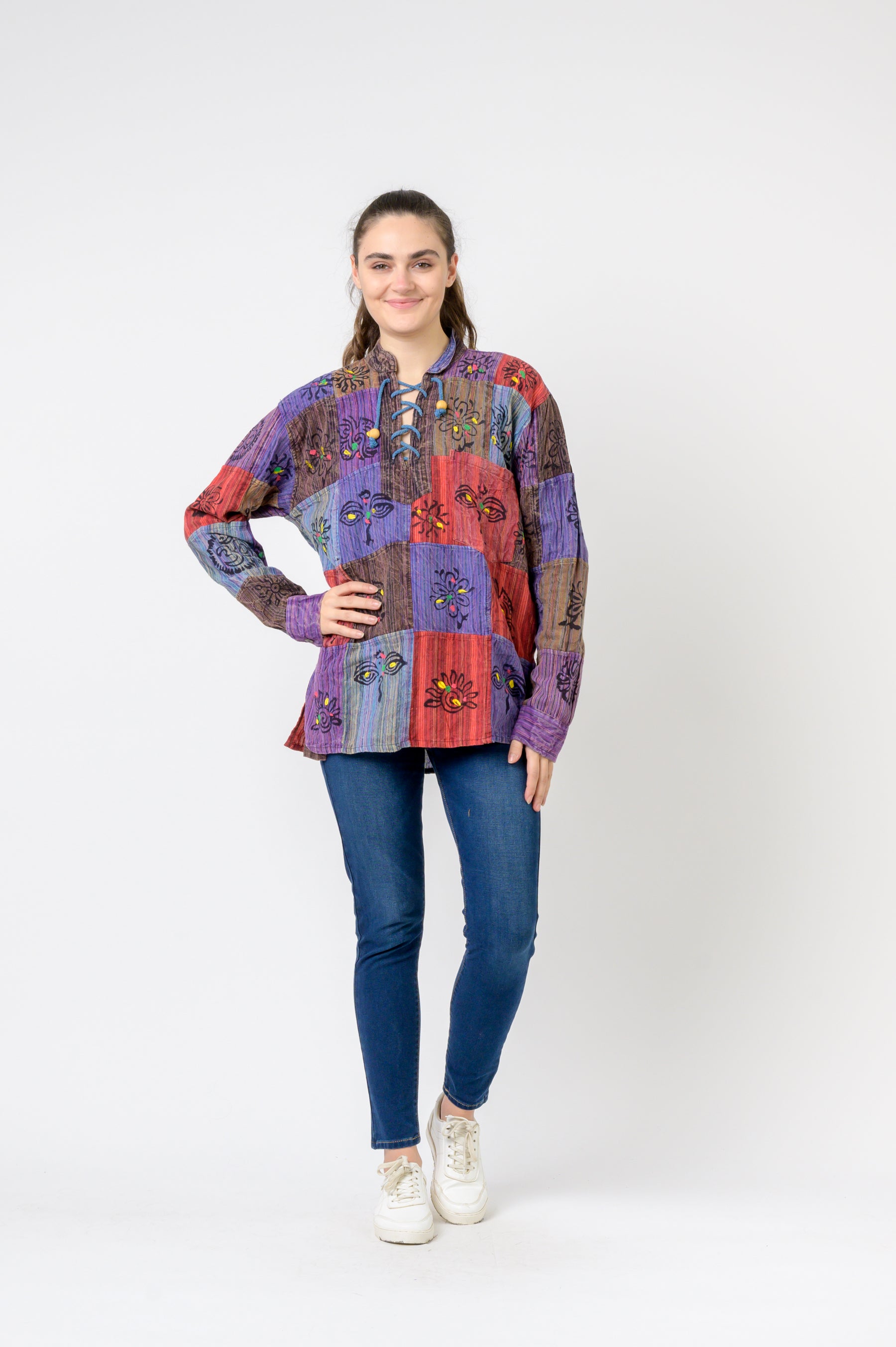 Rhea Symbol'd Pocket Shirt