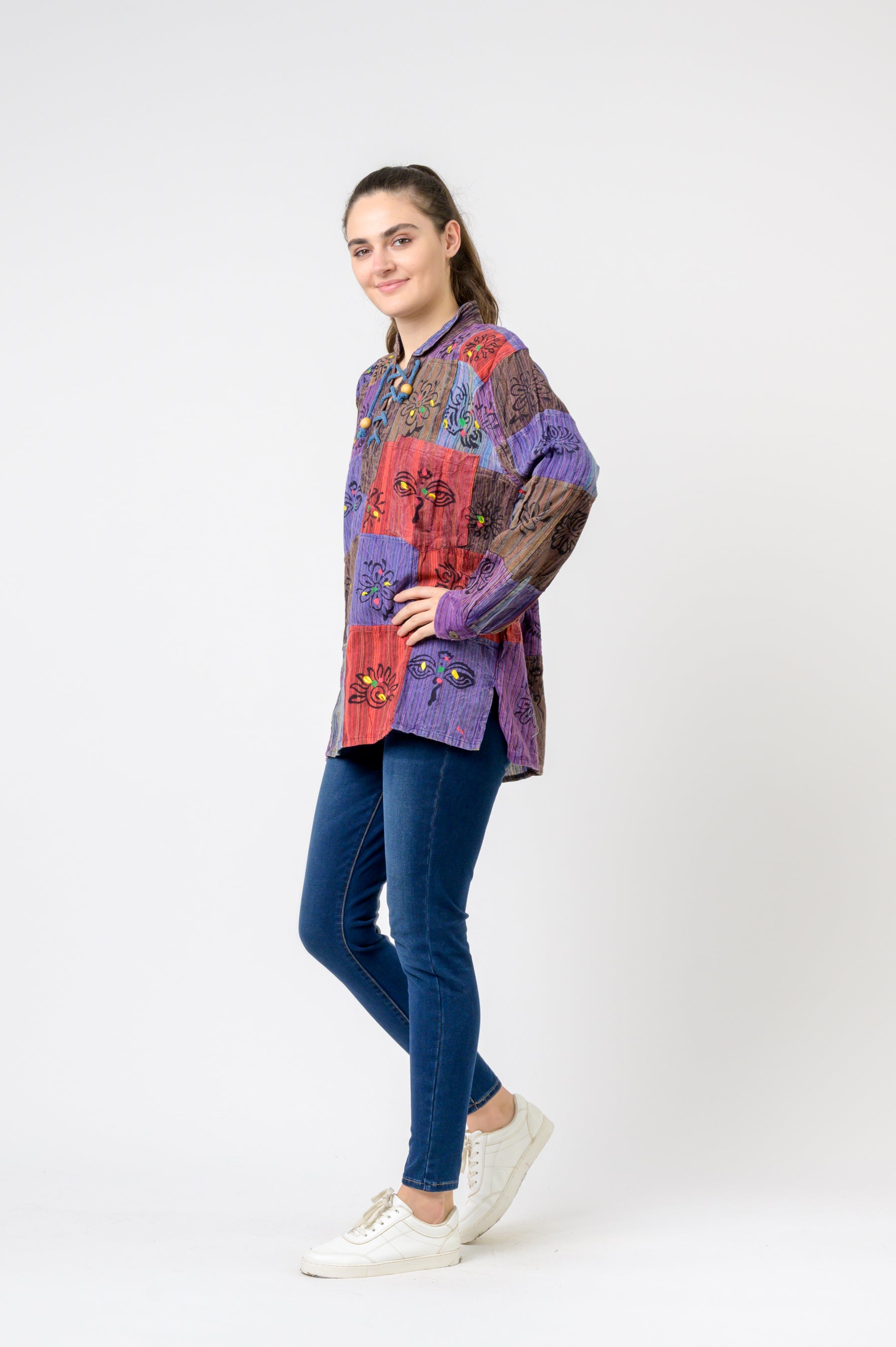 Rhea Symbol'd Pocket Shirt