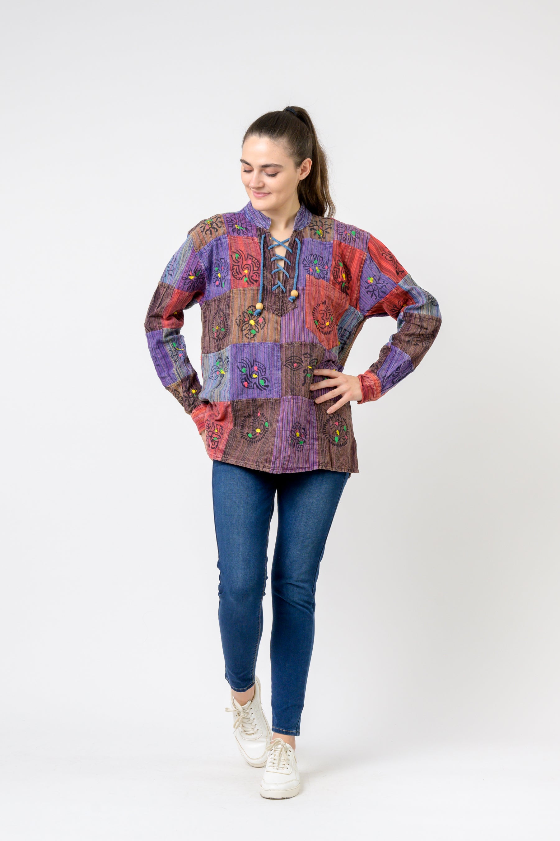 Rhea Symbol'd Pocket Shirt