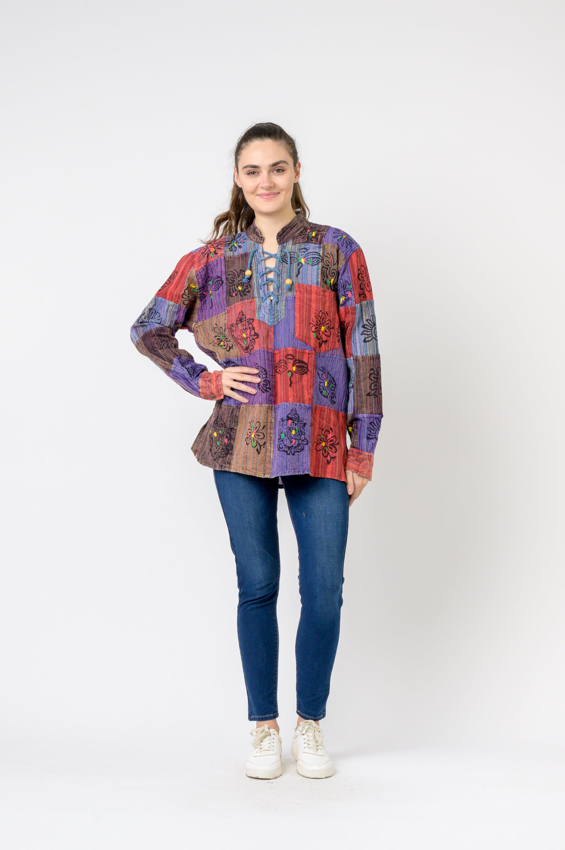 Rhea Symbol'd Pocket Shirt