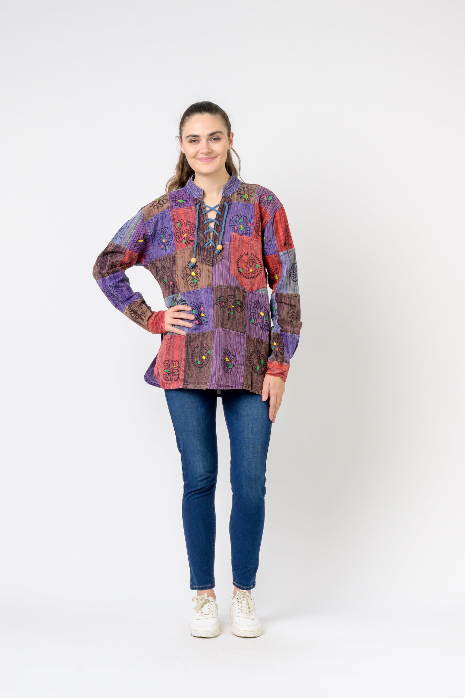 Rhea Symbol'd Pocket Shirt