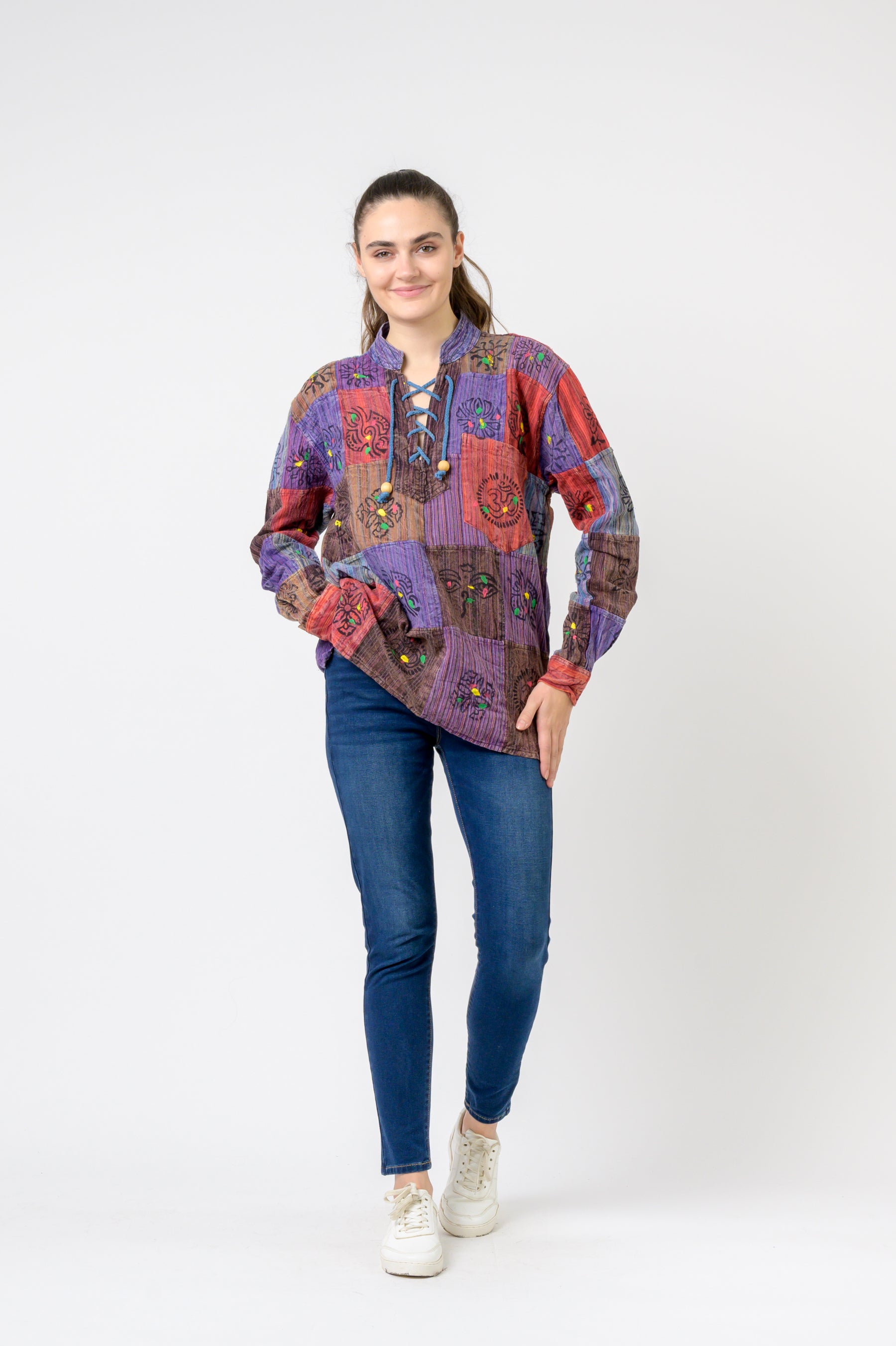 Rhea Symbol'd Pocket Shirt