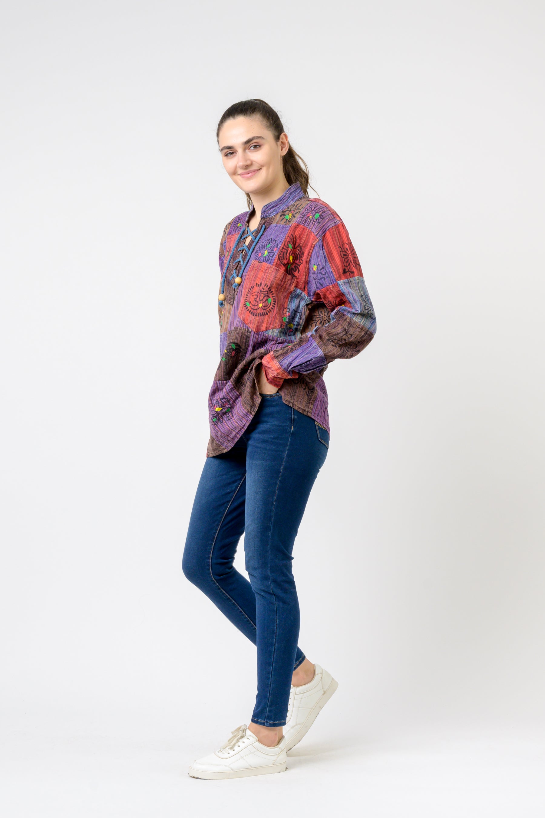 Rhea Symbol'd Pocket Shirt