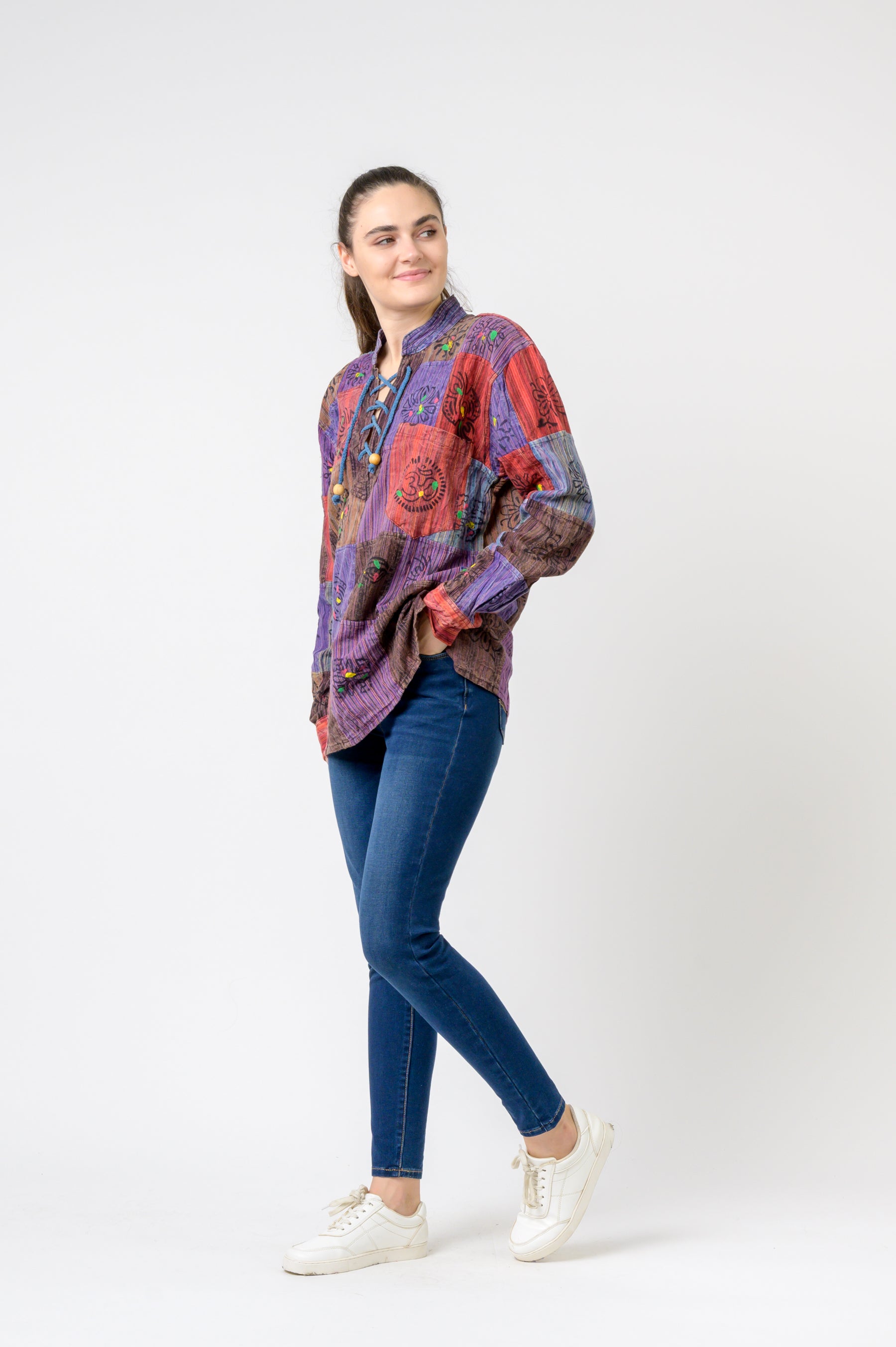 Rhea Symbol'd Pocket Shirt